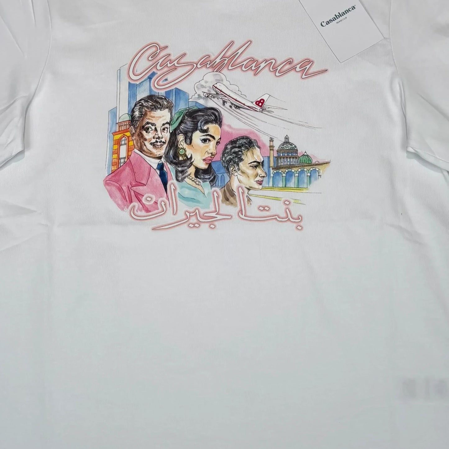 Casablanca La Liaison T-shirt White