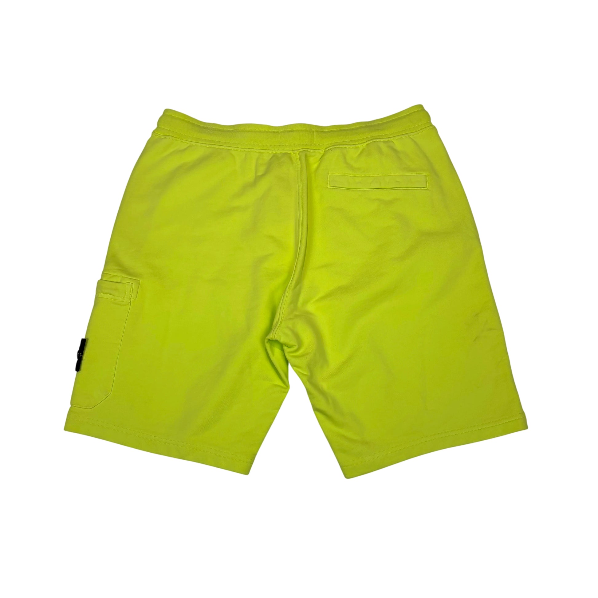 Stone Island Yellow Cotton Shorts