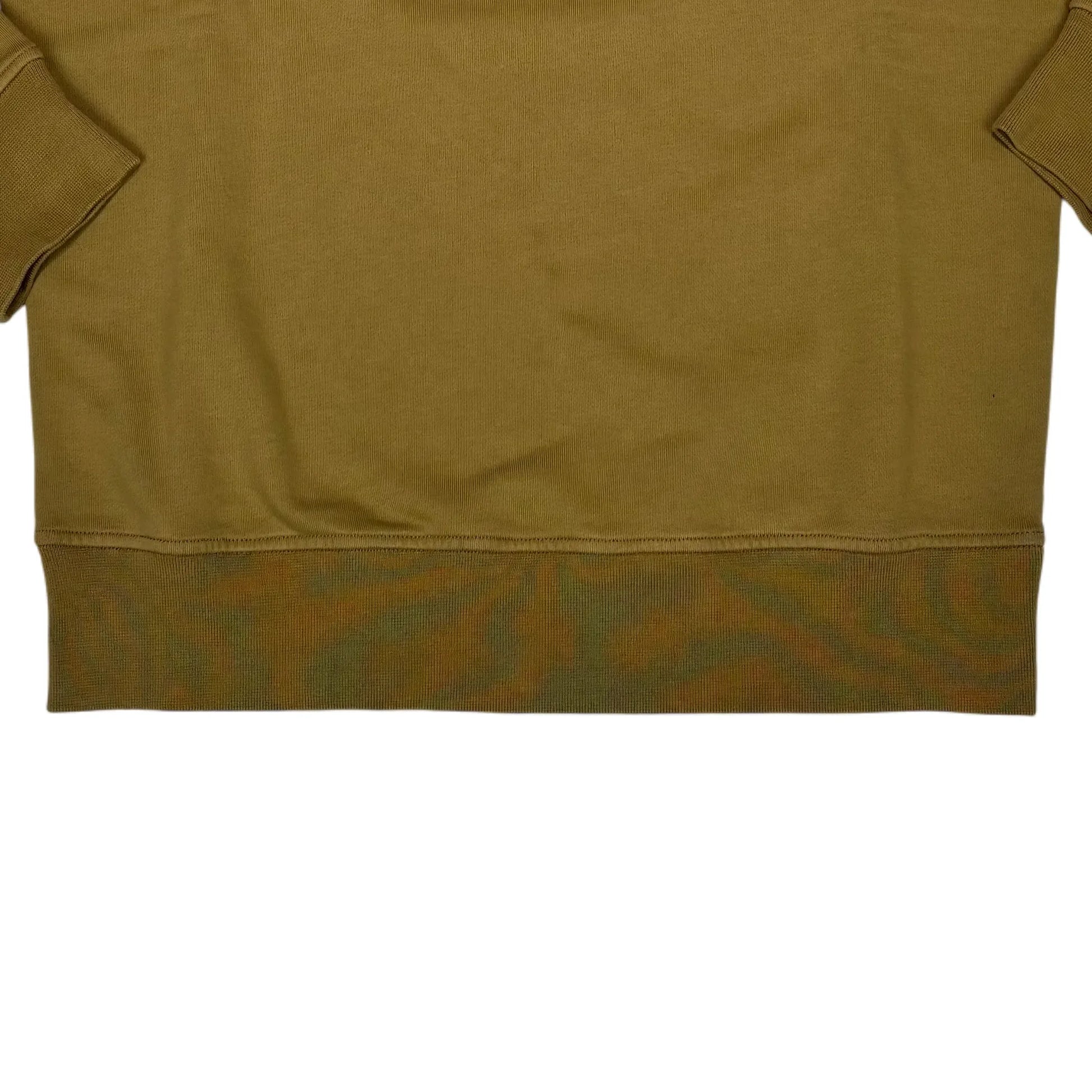 Stone Island Brown Compass Patch Crewneck Jumper