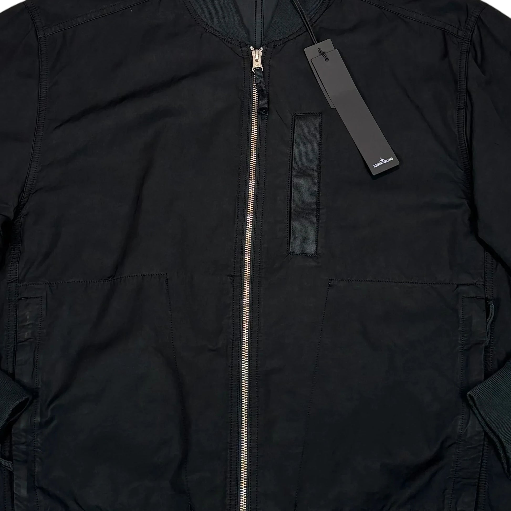 Stone Island Black Bomber Jacket
