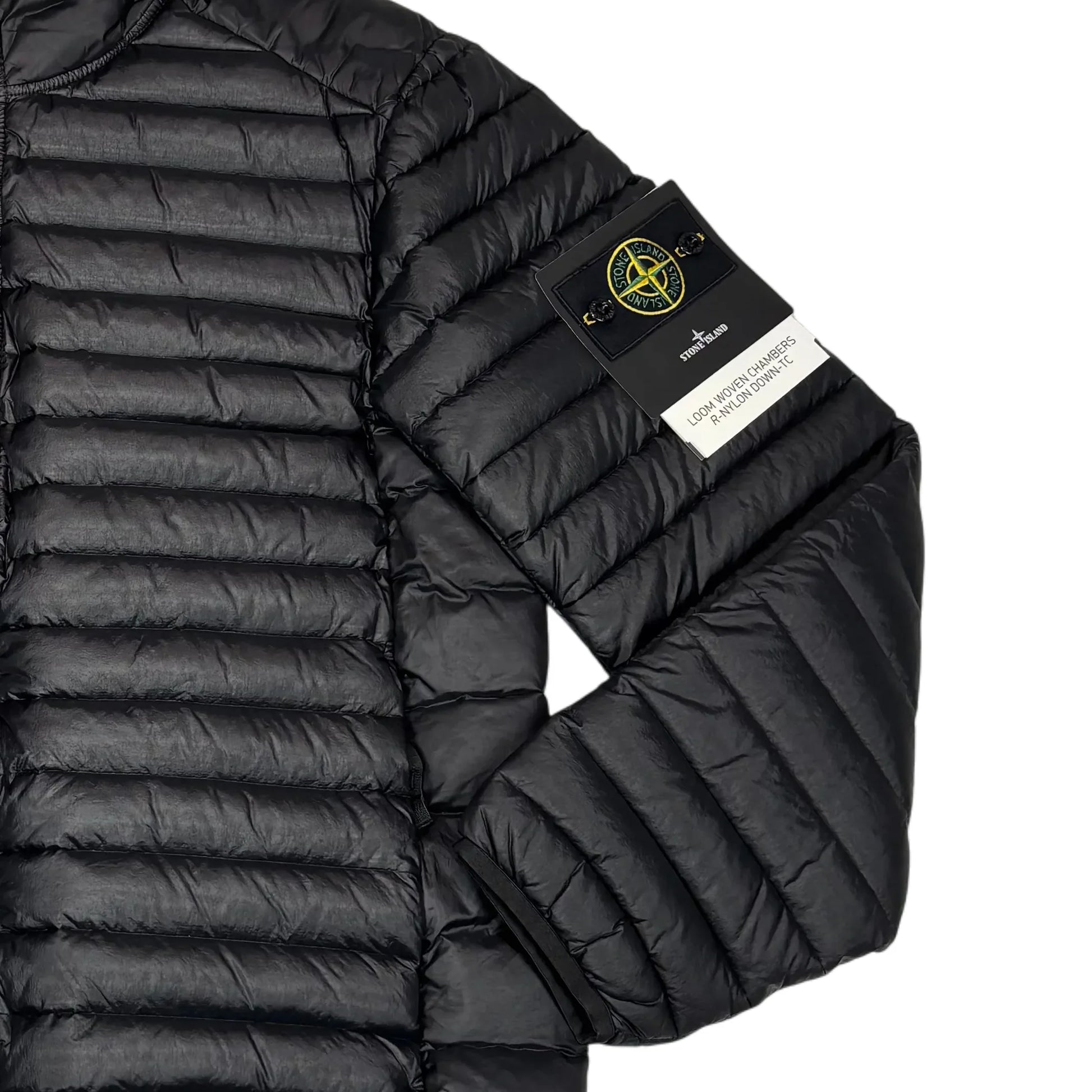 Stone Island Black Puffer Jacket