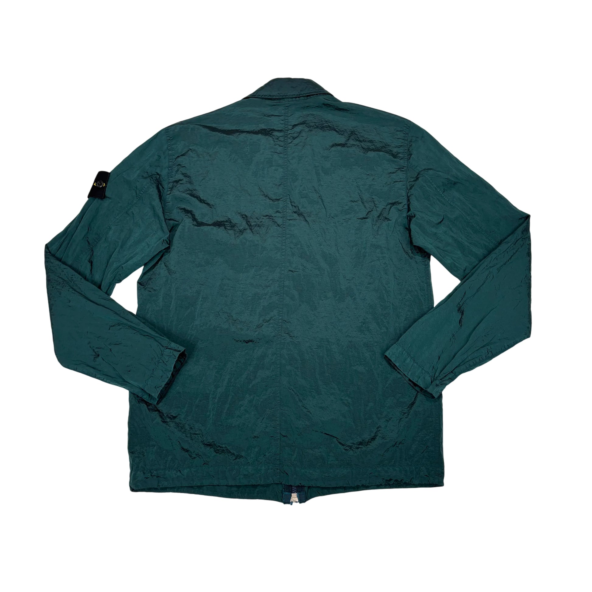 Stone Island Green Zip-up Nylon Metal Jacket Jacket
