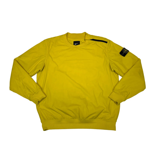 Stone Island X Nike Yellow Sweatshirt