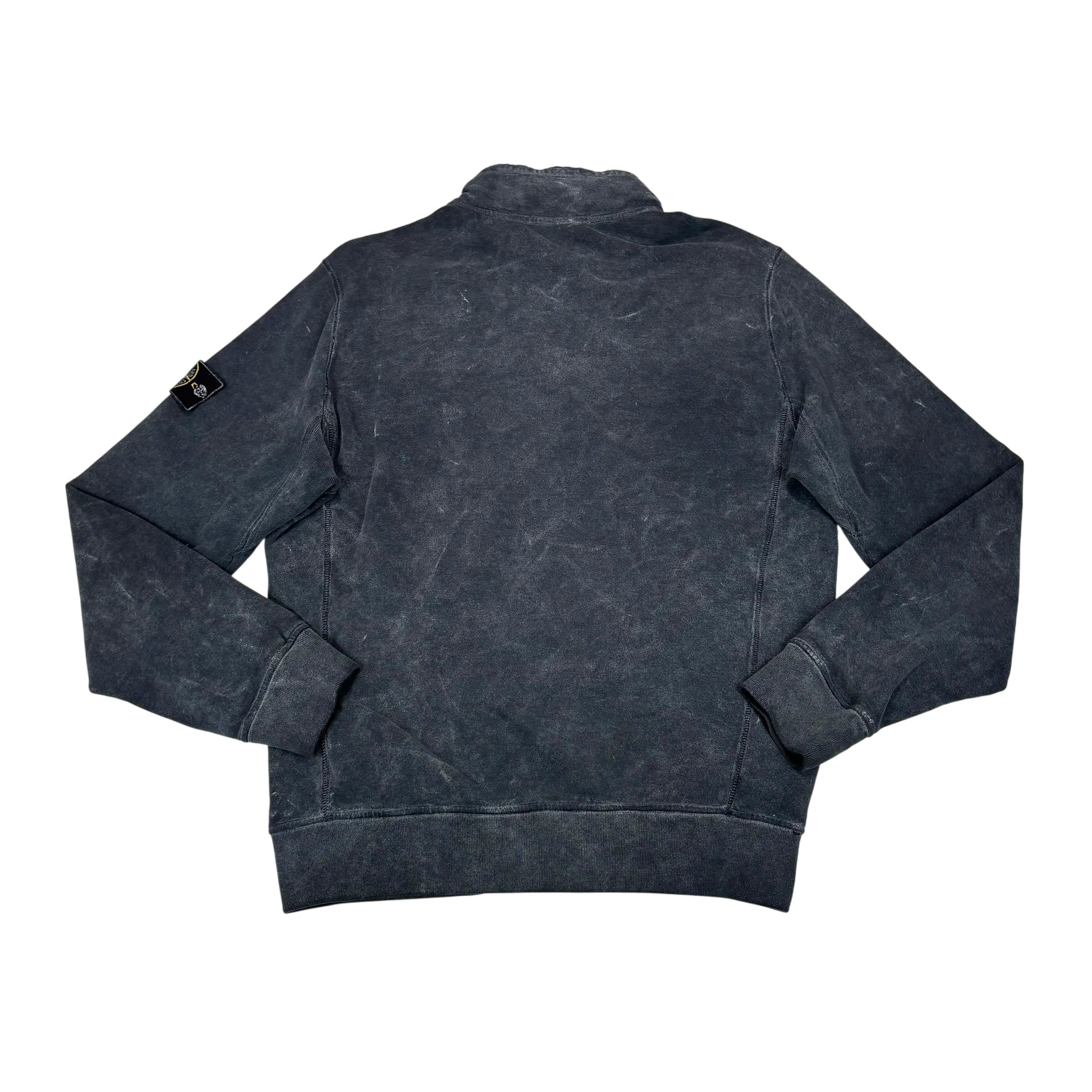 Stone Island Black Frost Badge with Hidden Hood Jacket
