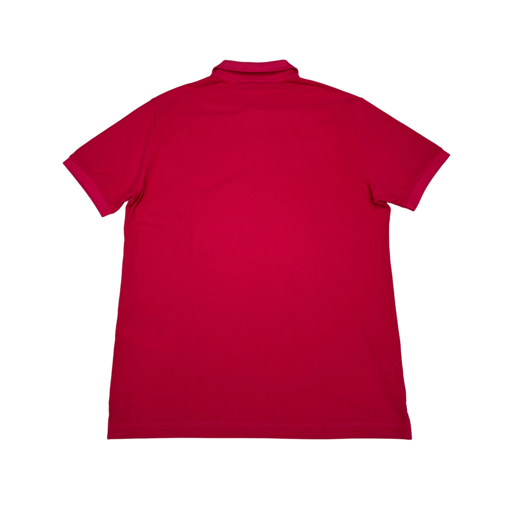 Stone Island Pink Patch Logo Polo Shirt
