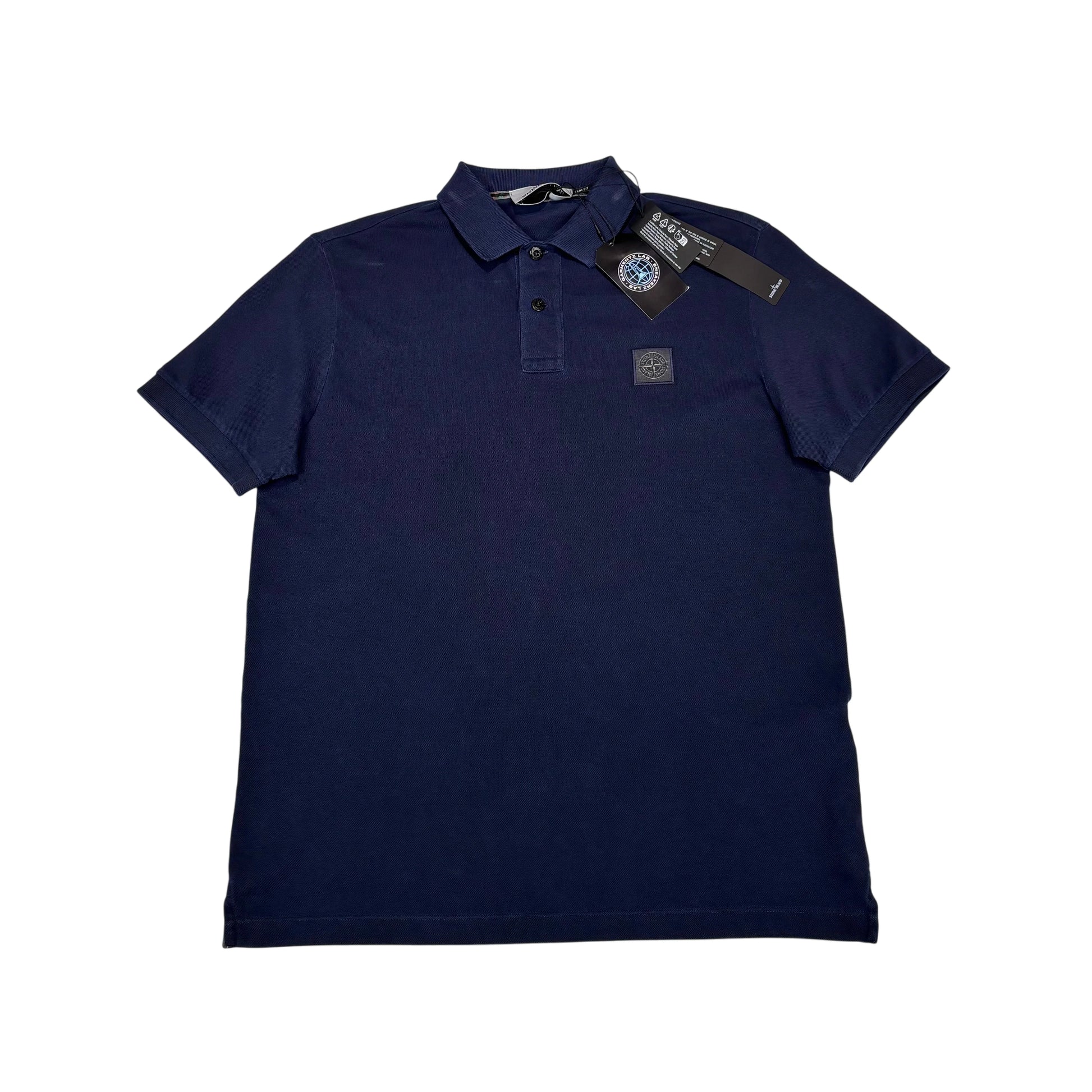 Stone Island Navy Polo Shirt