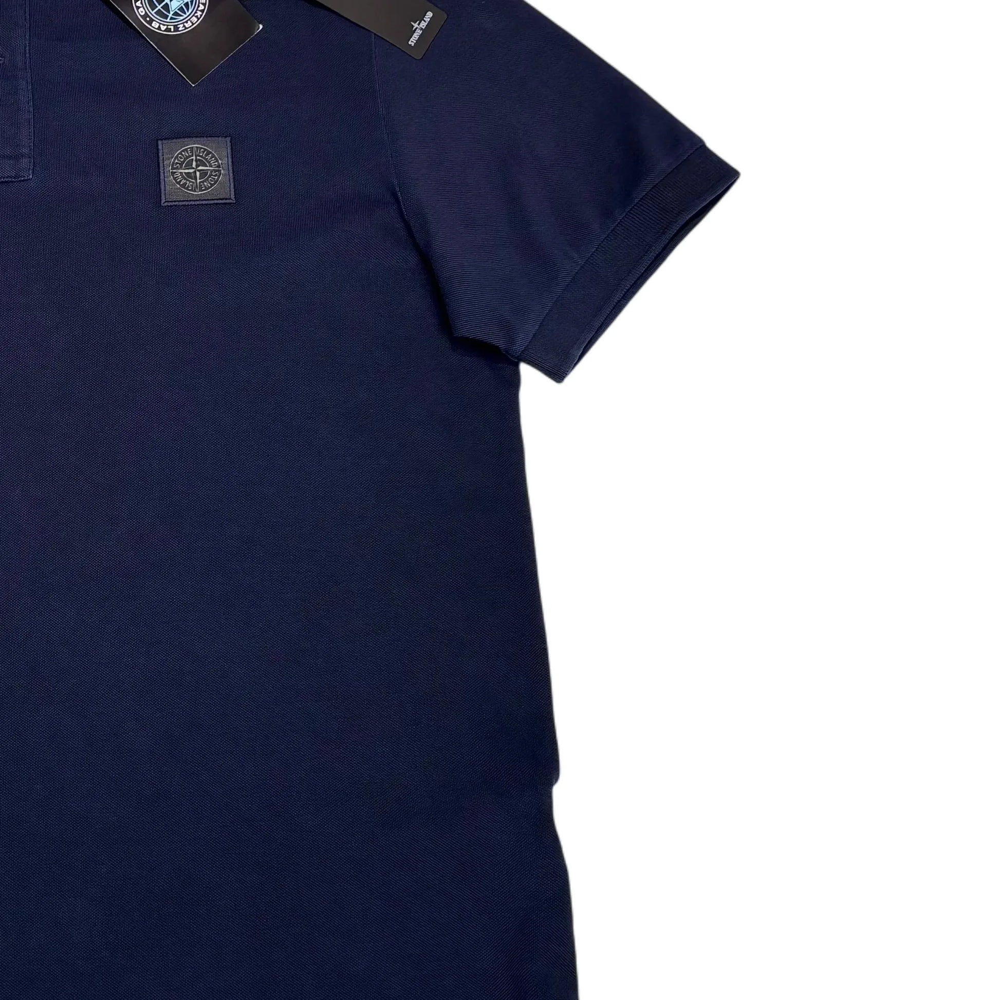 Stone Island Navy Polo Shirt