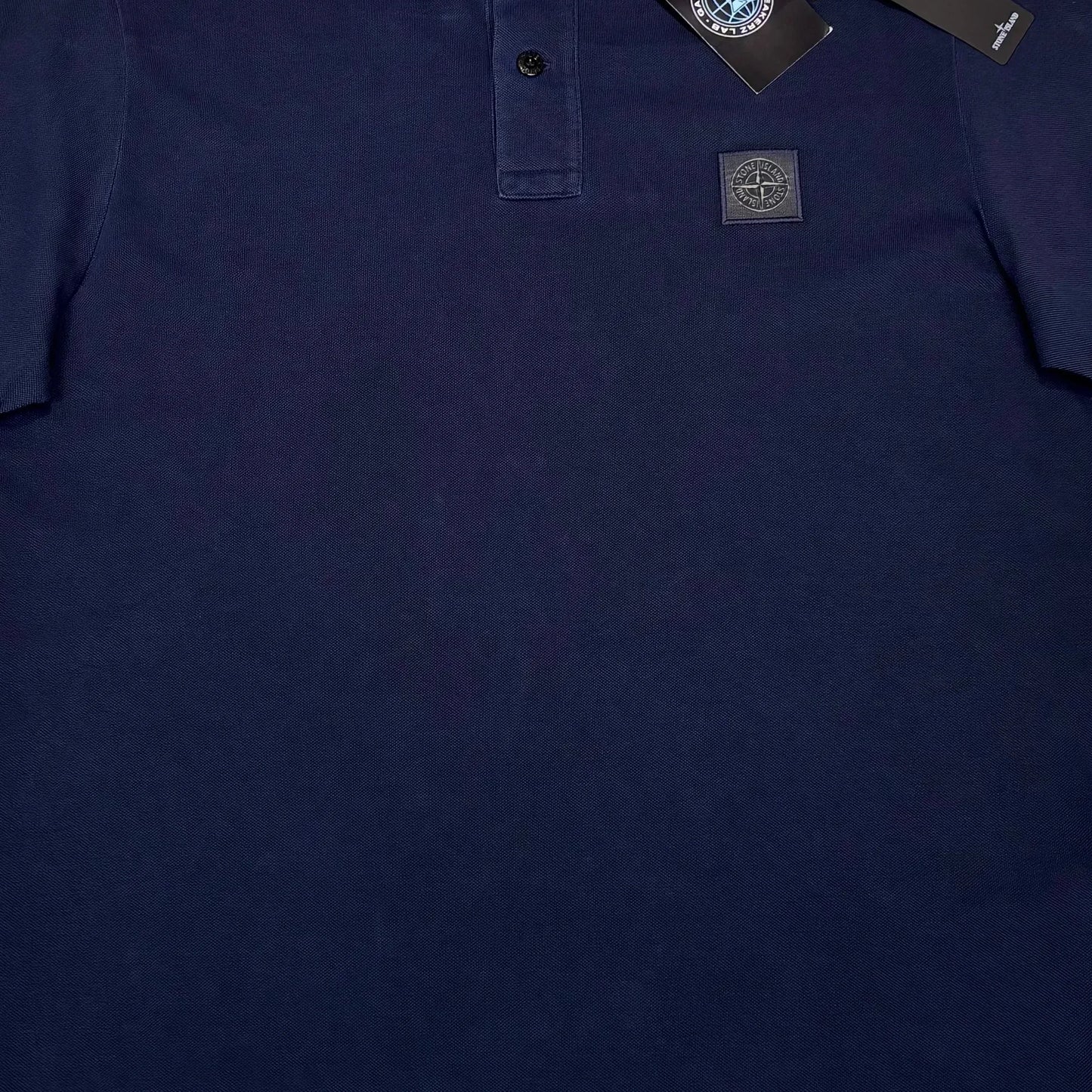 Stone Island Navy Polo Shirt