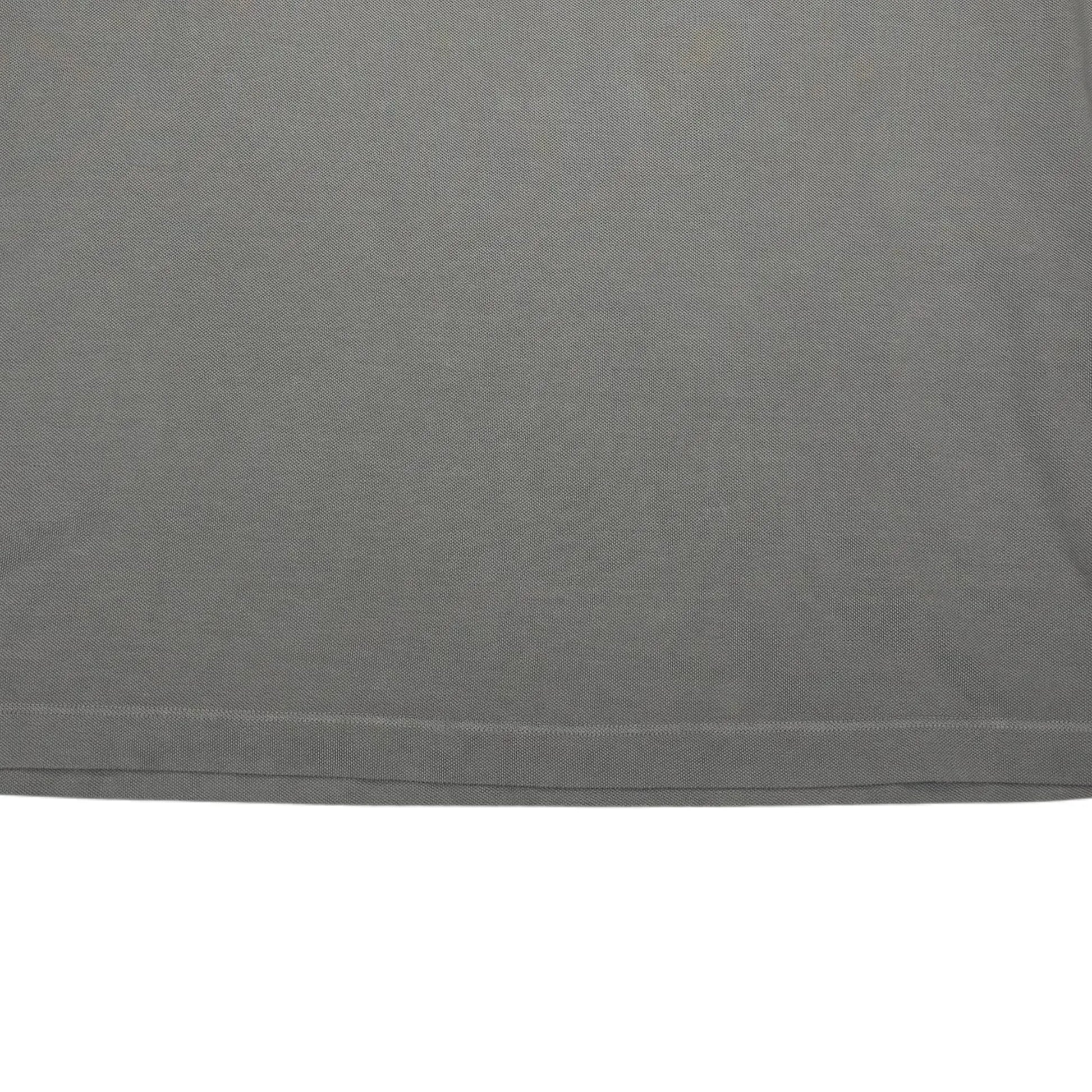 Stone Island Gray Patch Logo Polo Shirt