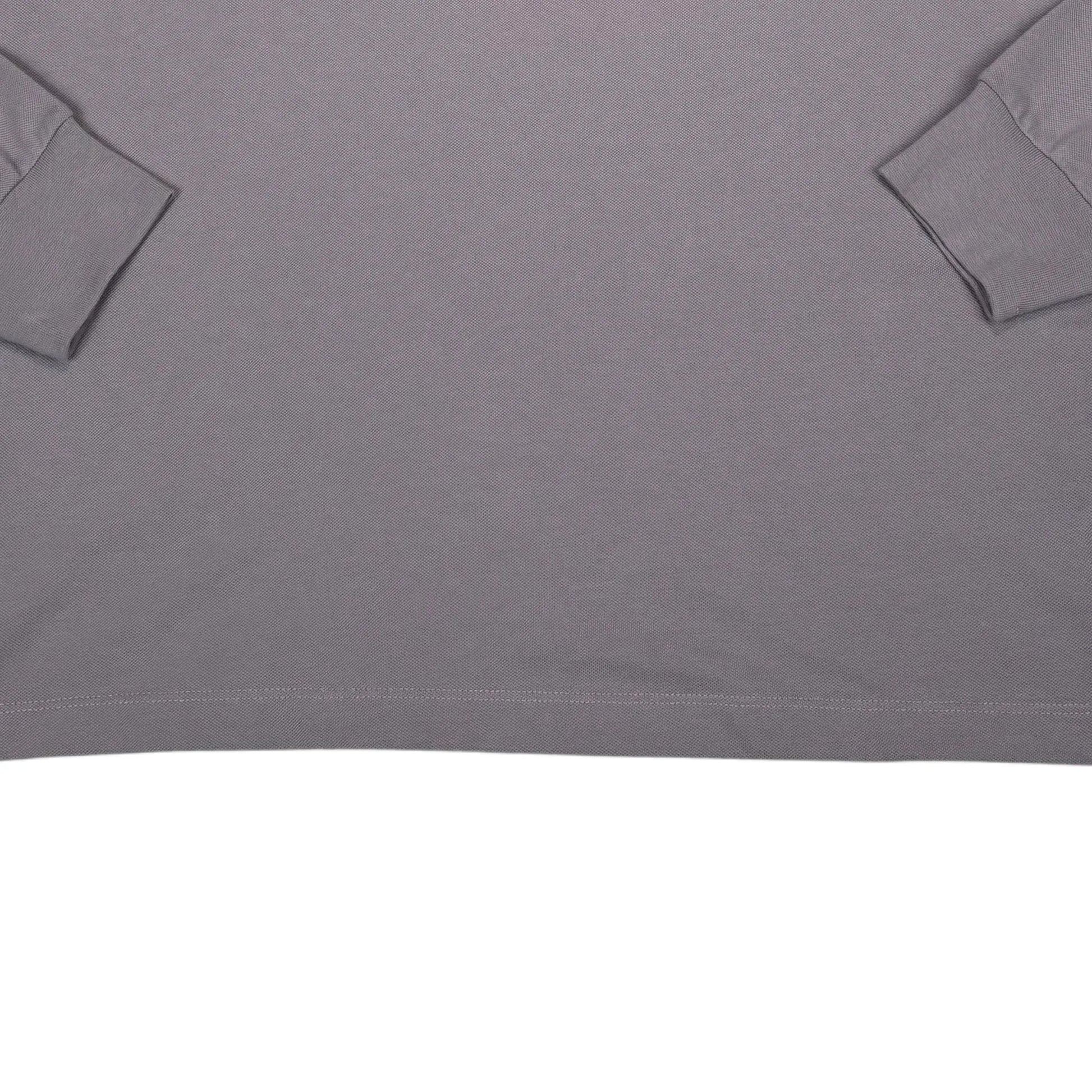 Stone Island Purple Long-sleeve Polo Shirt