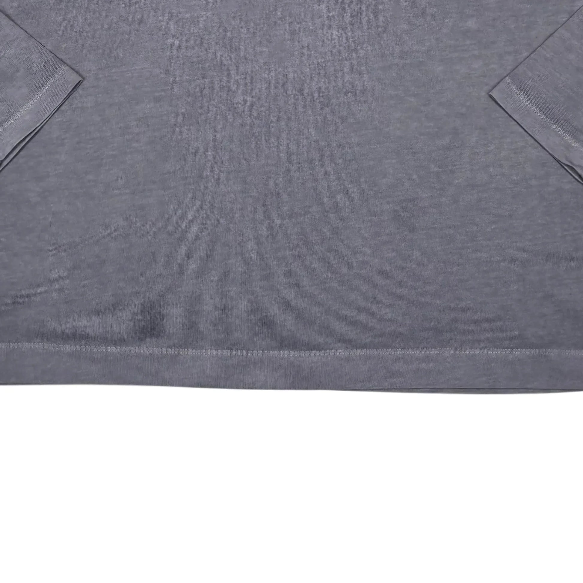 C.p. Company Gray Long Sleeve Raised Logo Spell Out T-shirt