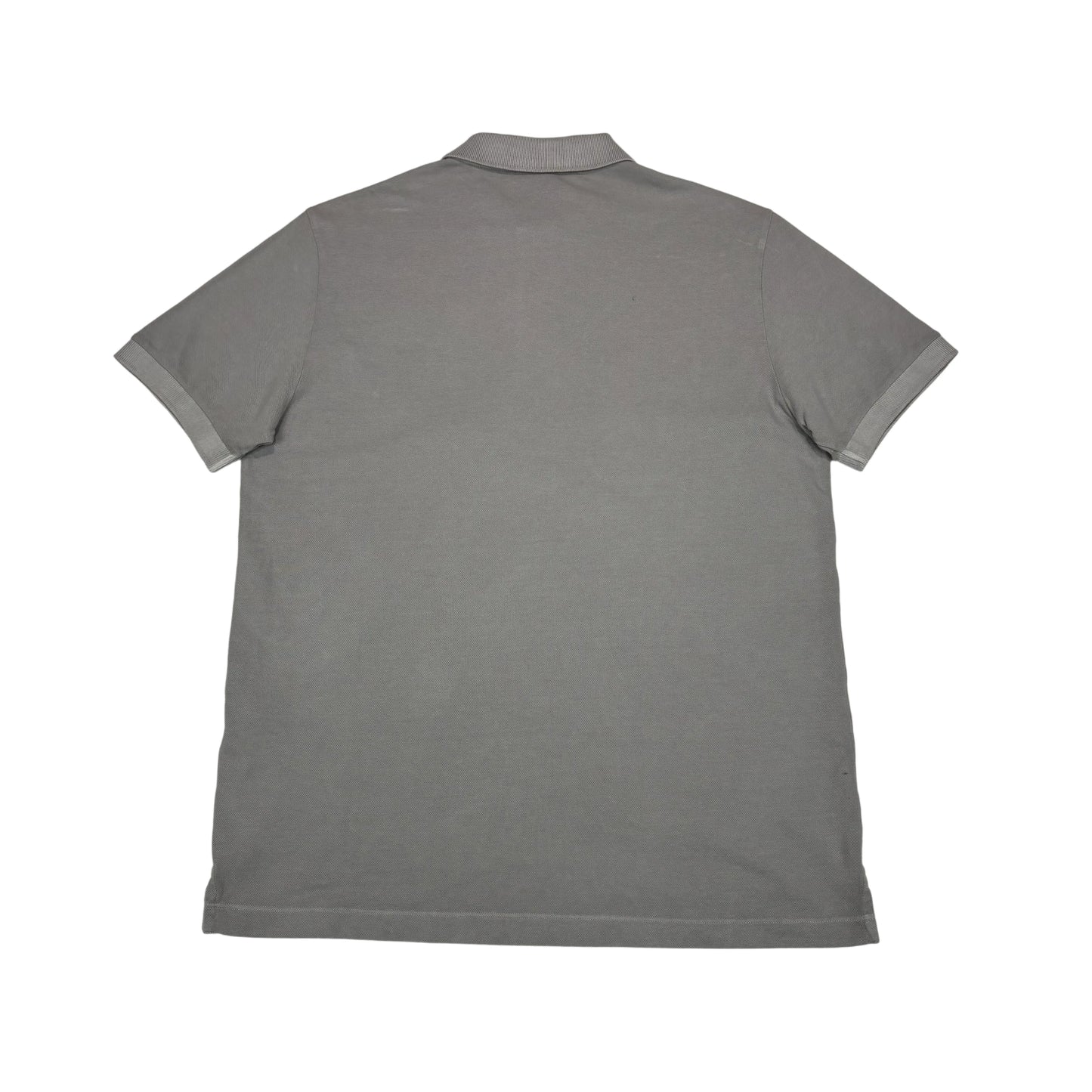 Stone Island Gray Patch Logo Polo Shirt