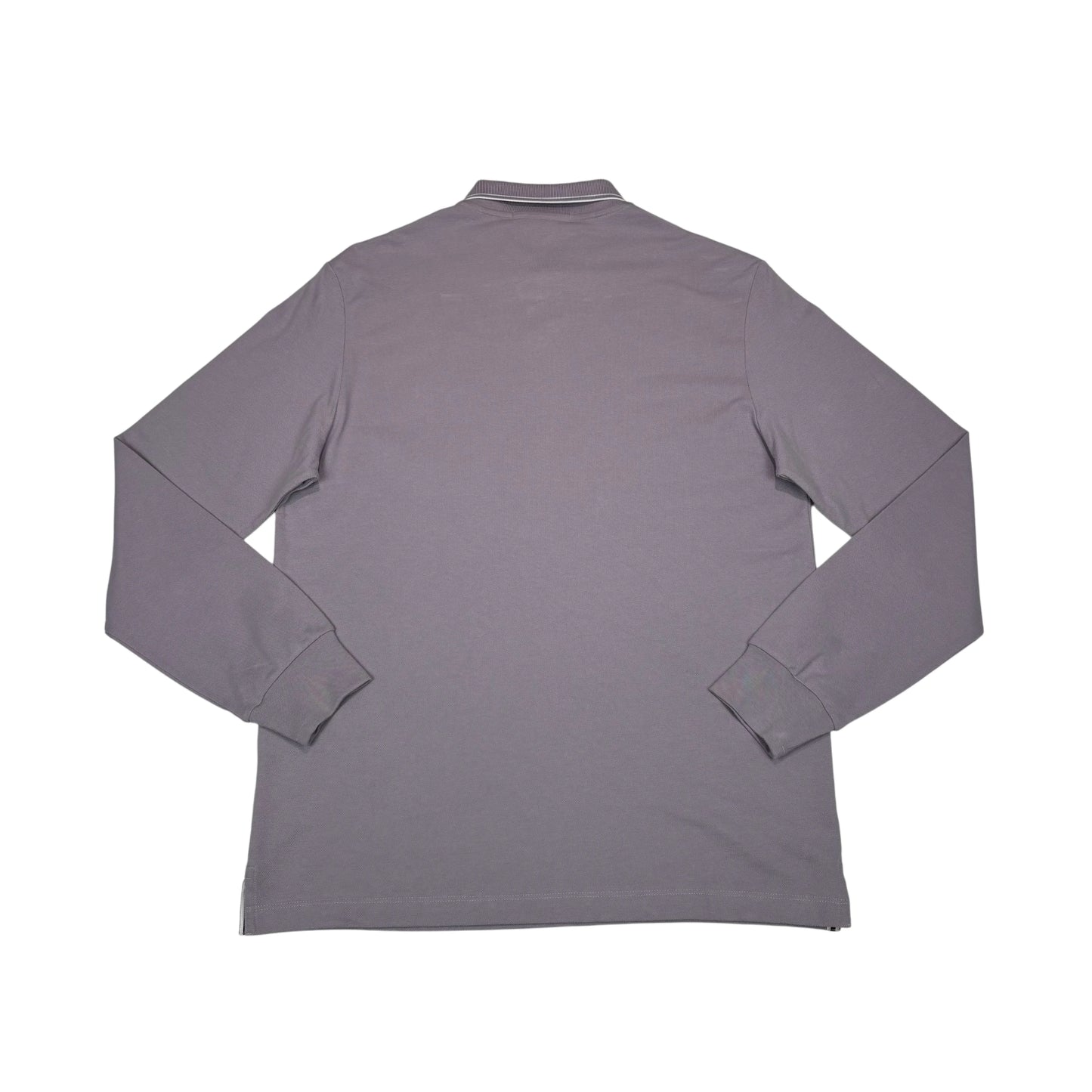 Stone Island Purple Long-sleeve Polo Shirt