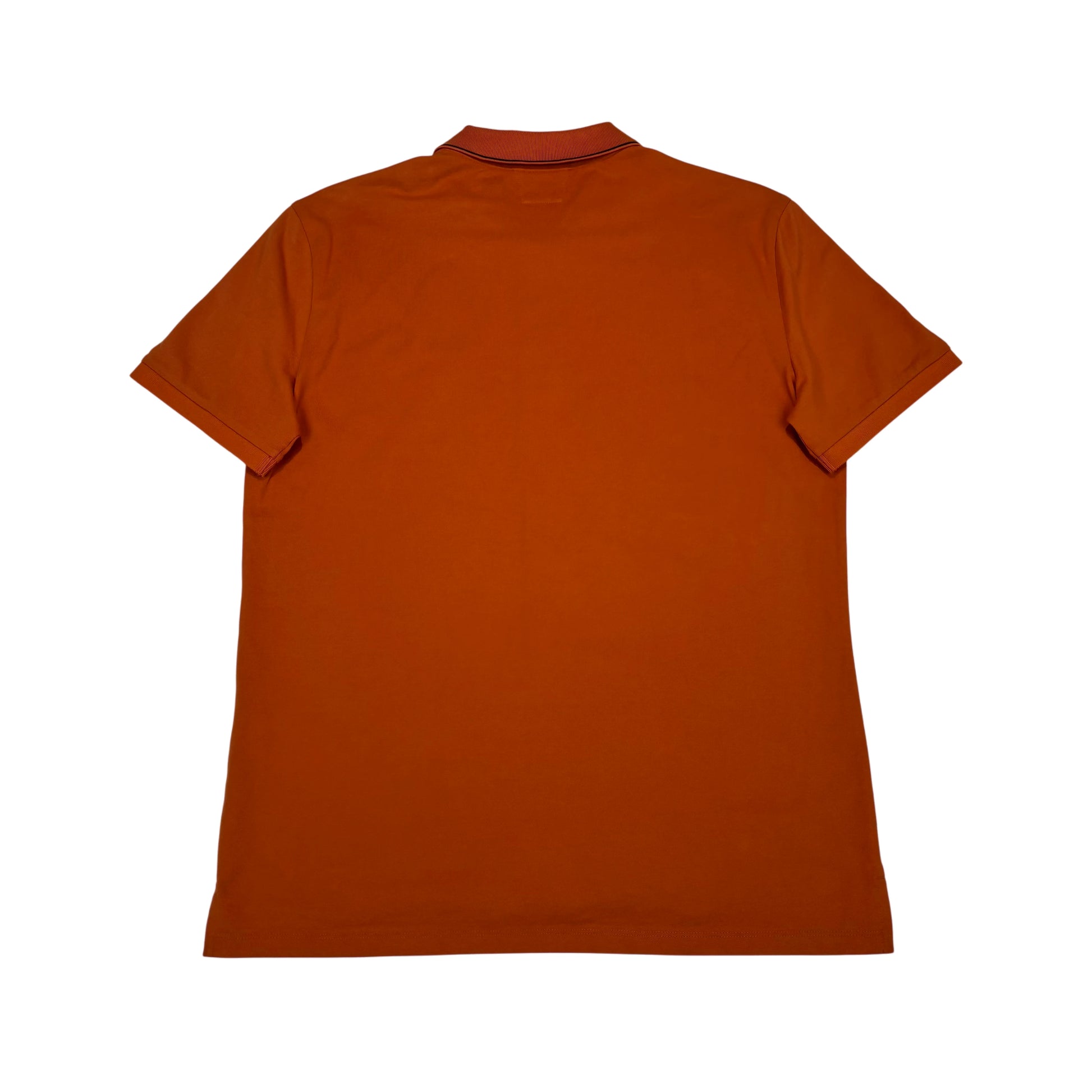 C.p. Company Orange Box Logo Polo Shirt