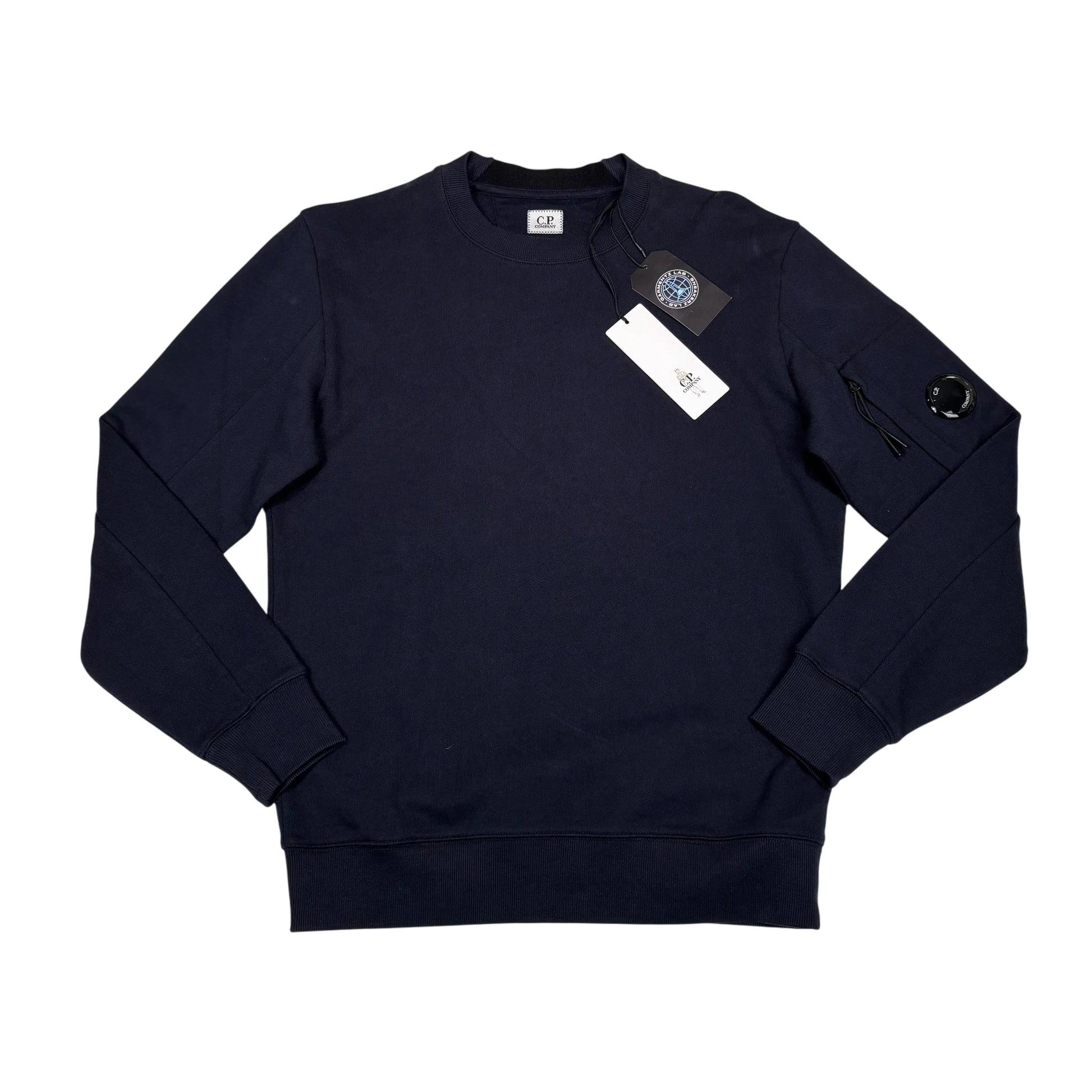 C.p. Company Navy Sweatshirt