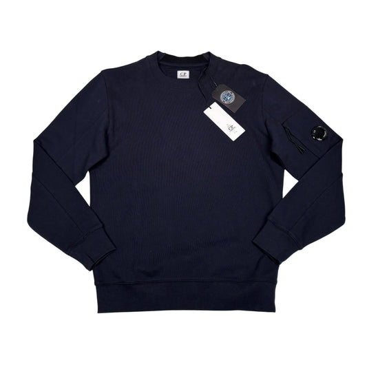 C.p. Company Navy Sweatshirt