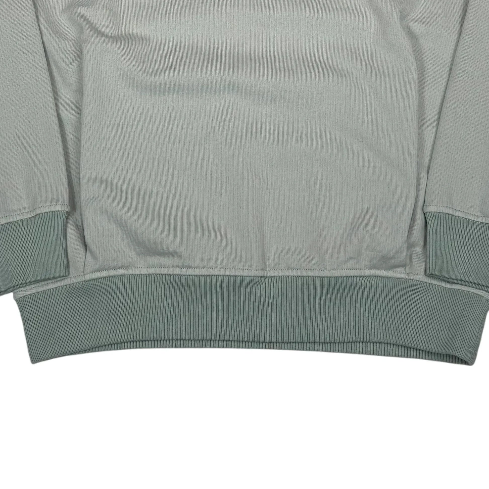 Stone Island Green Marina Logo Spell Out Hoodie