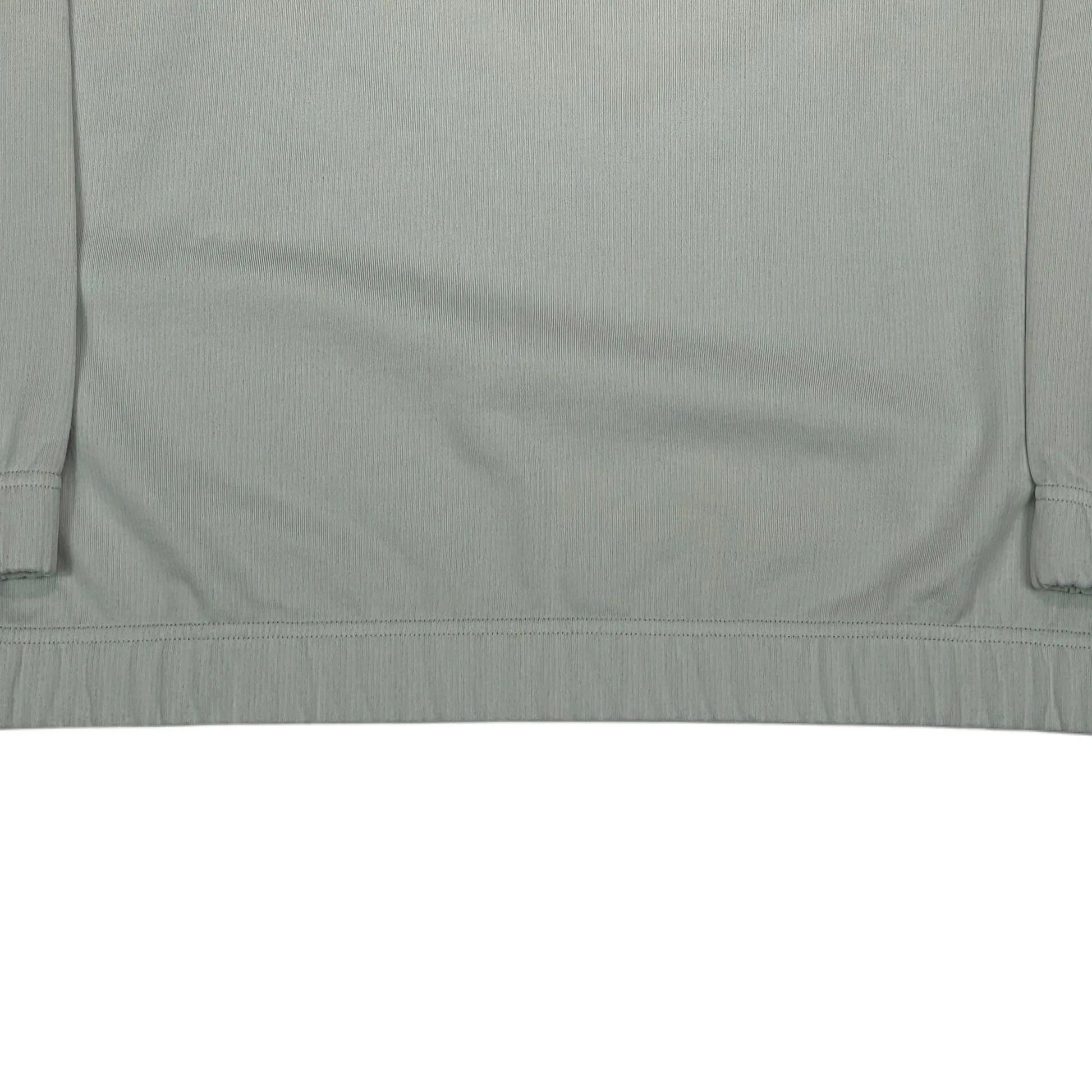 Stone Island Green Marina Logo Spell Out Crewneck Jumper