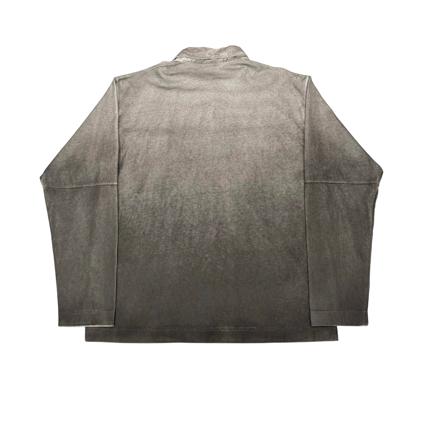 Stone Island Gray Long Sleeve Polo