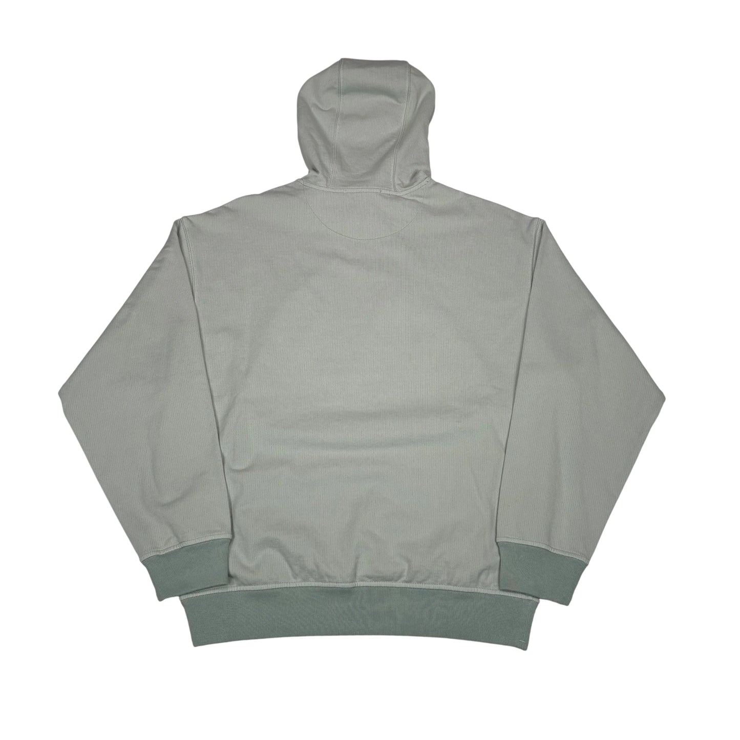 Stone Island Green Marina Logo Spell Out Hoodie