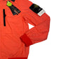 Stone Island Orange Compass Patch Skin Touch Bomber Jacket