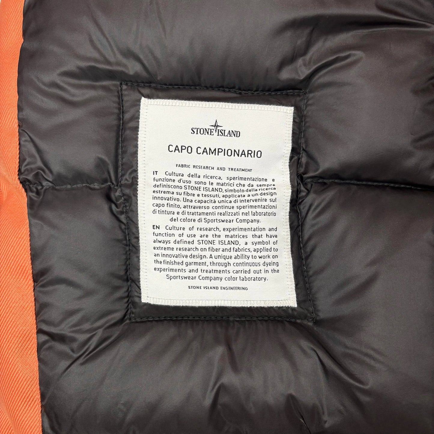 Stone Island Orange Jacket