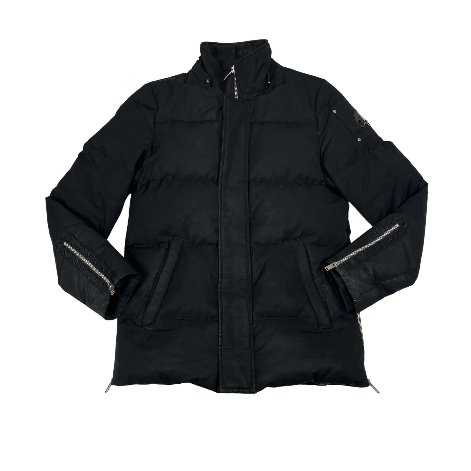 Moose Knuckles Black Puffer Jacket