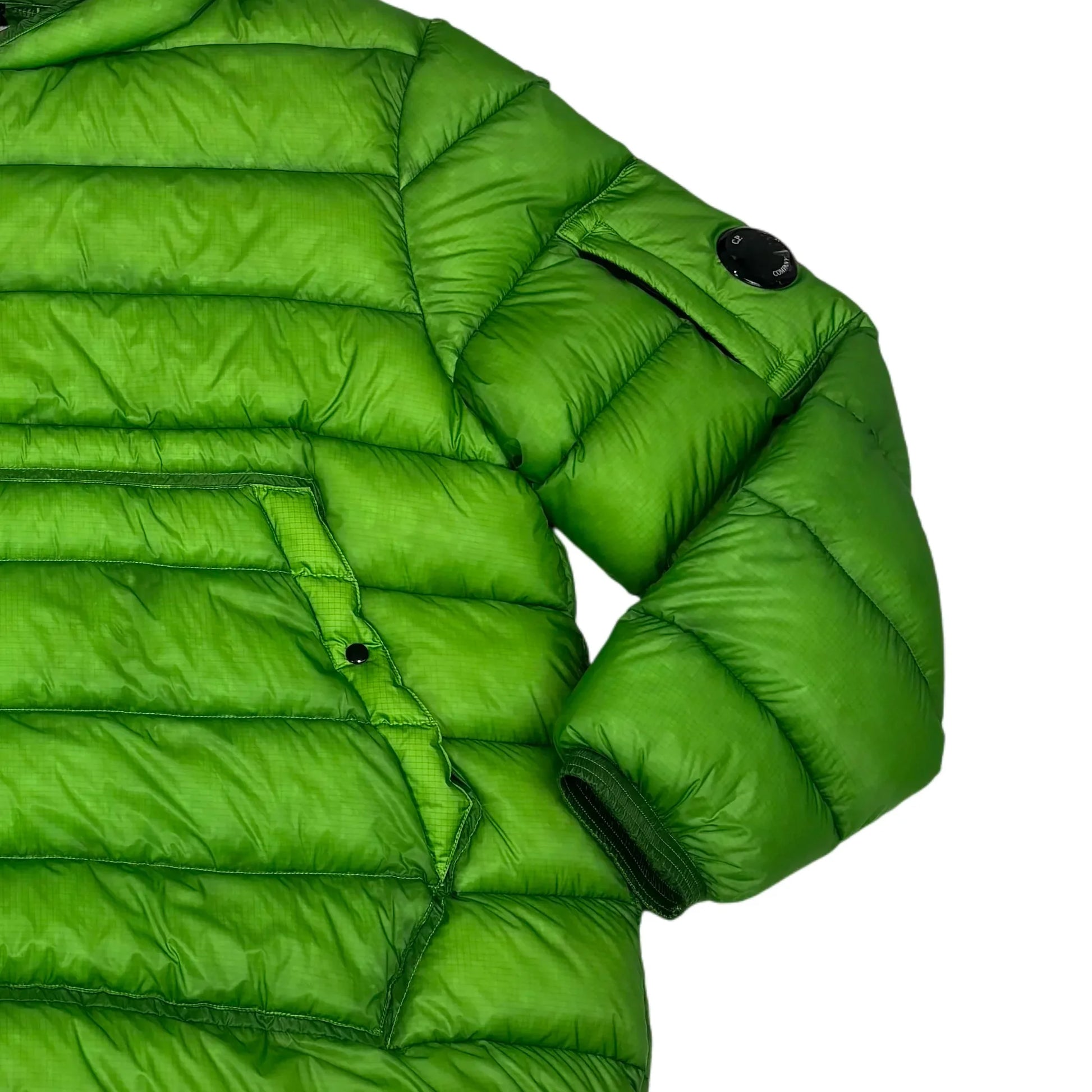 C.p. Company Green Puffer Jacket
