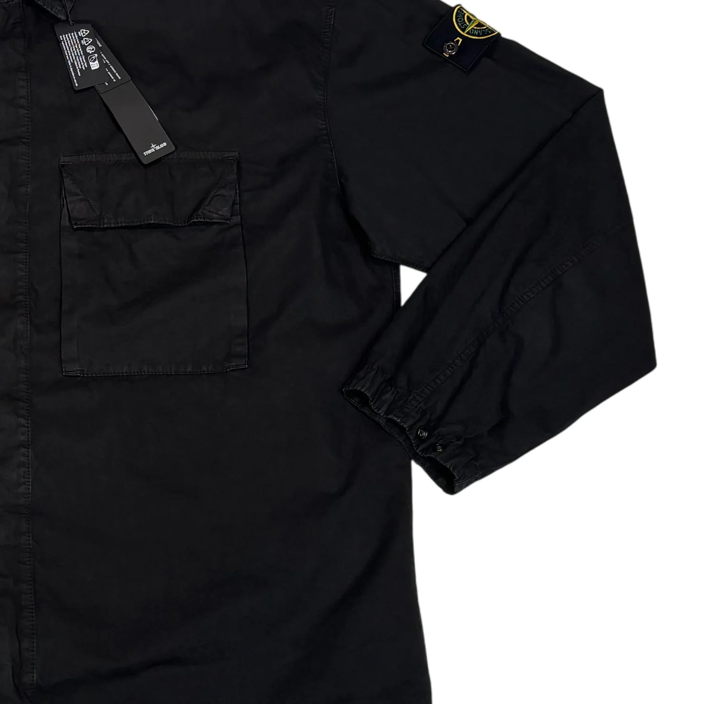 Stone Island Black Overshirt/jacket