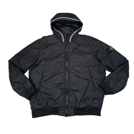 Stone Island Black Crrinkle Reps Jacket