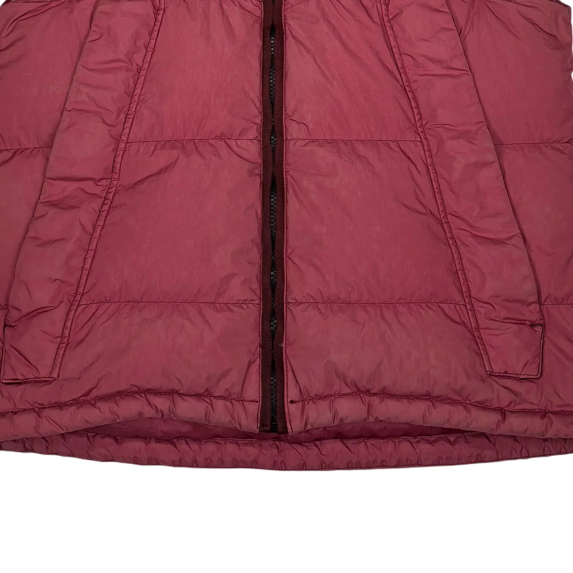 Stone Island Pink Shoulder Badge Gilet