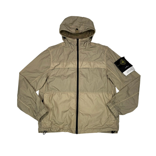 Stone Island Beige Windbreaker Jacket