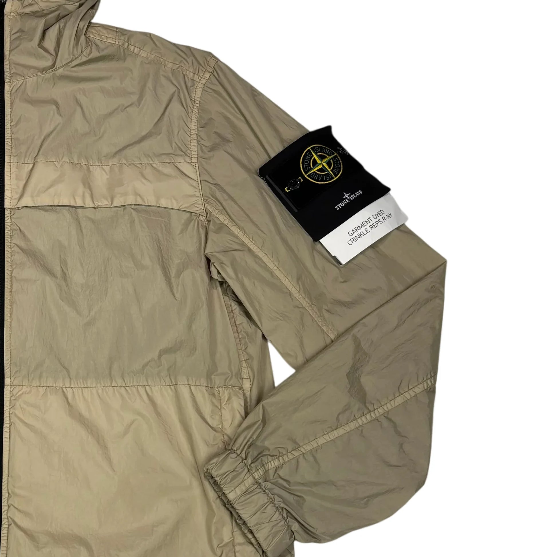 Stone Island Beige Windbreaker Jacket