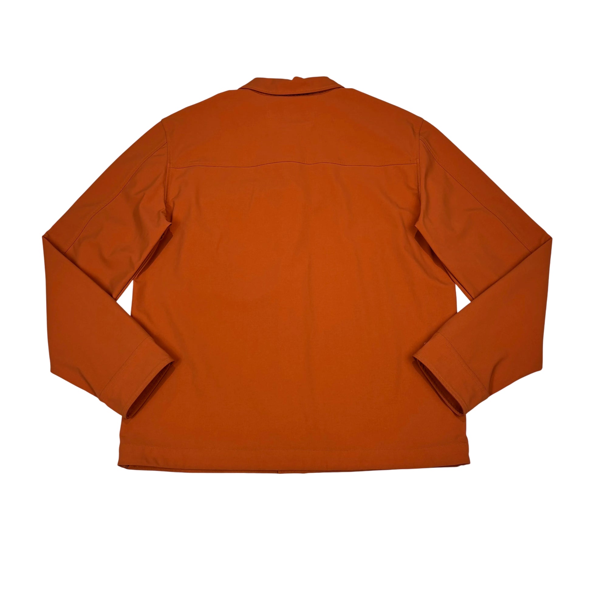 Cp Company Orange Pocket Design Spell Out Overshirt