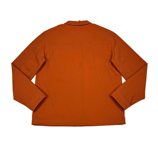 Cp Company Orange Pocket Design Spell Out Overshirt