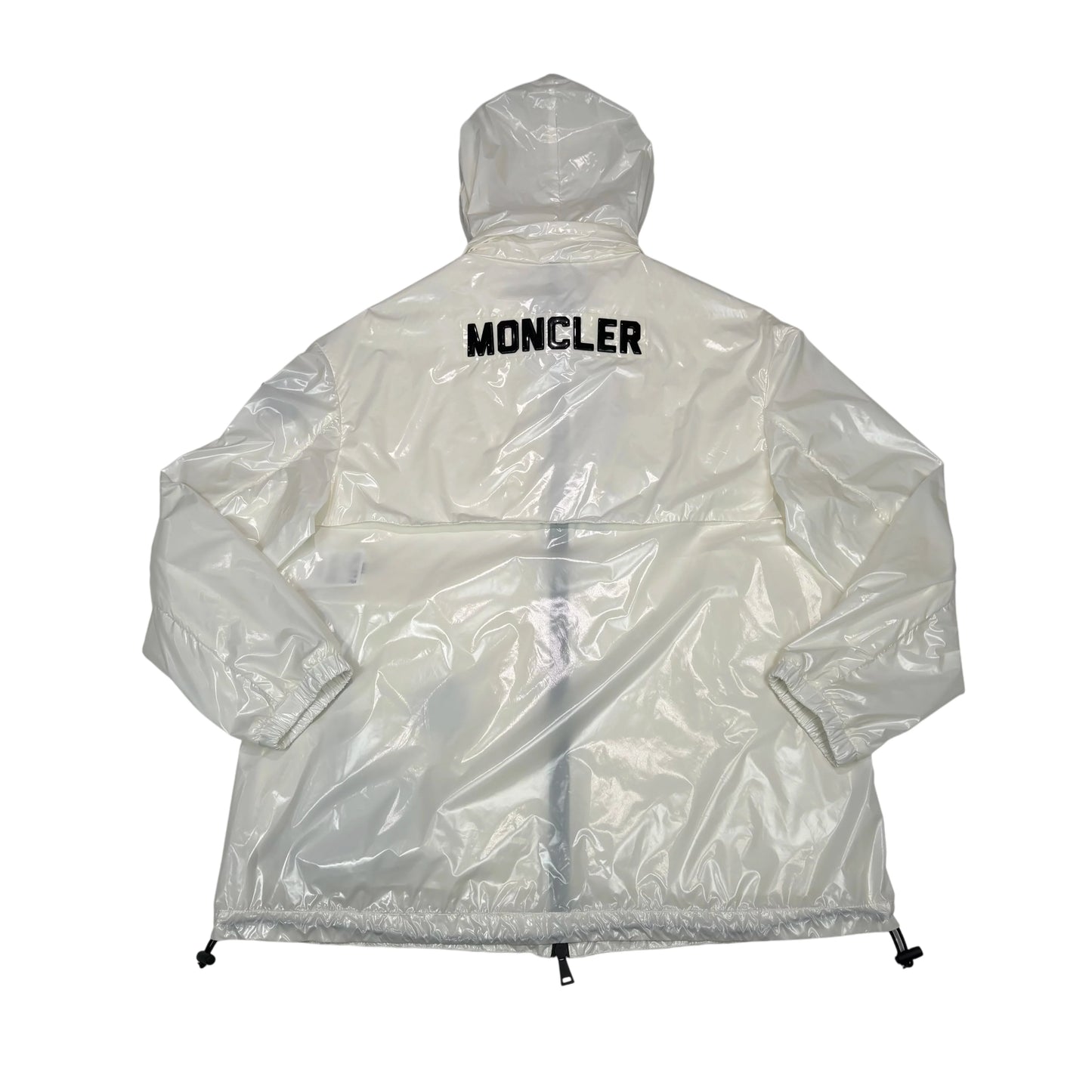 Moncler White Hooded Jacket