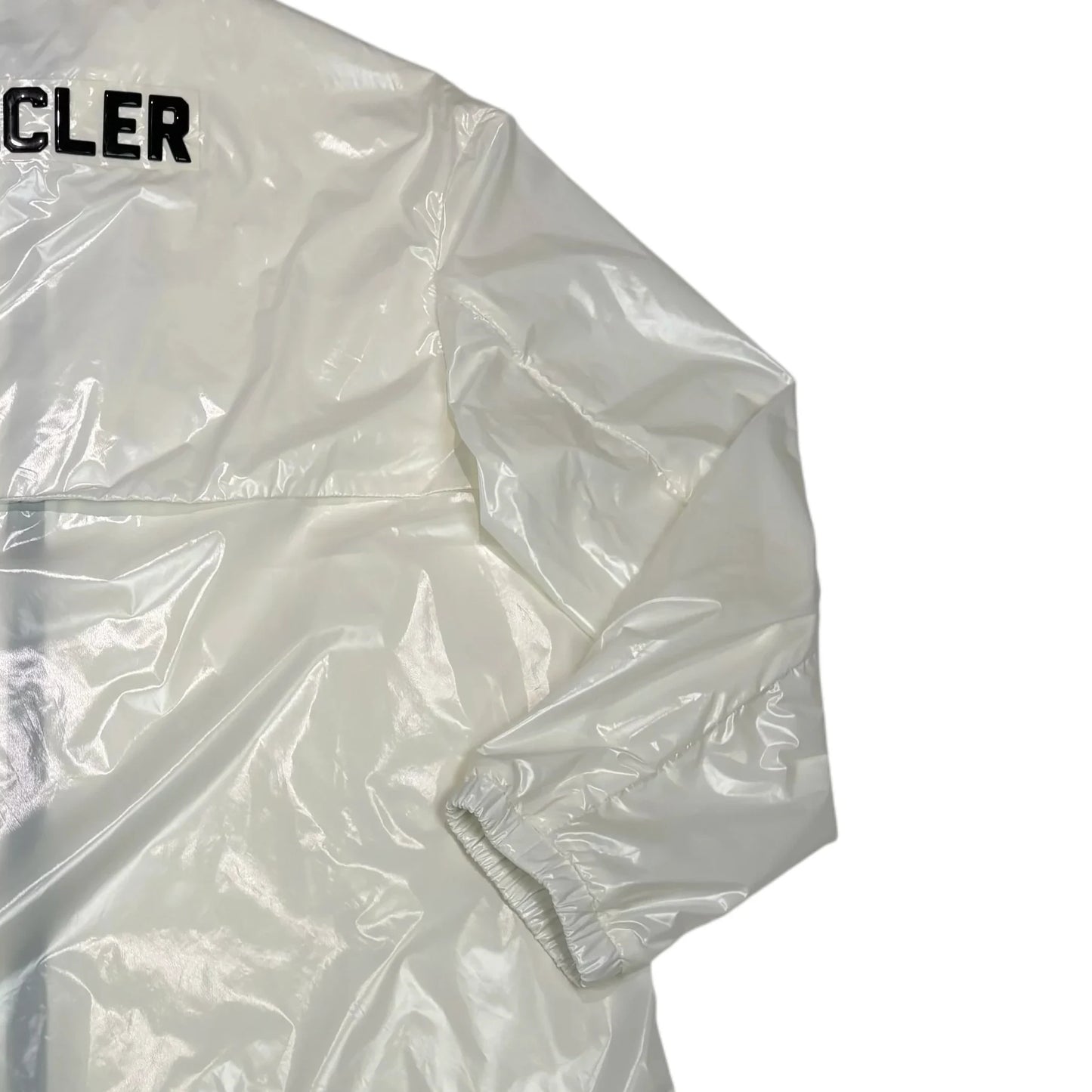 Moncler White Hooded Jacket