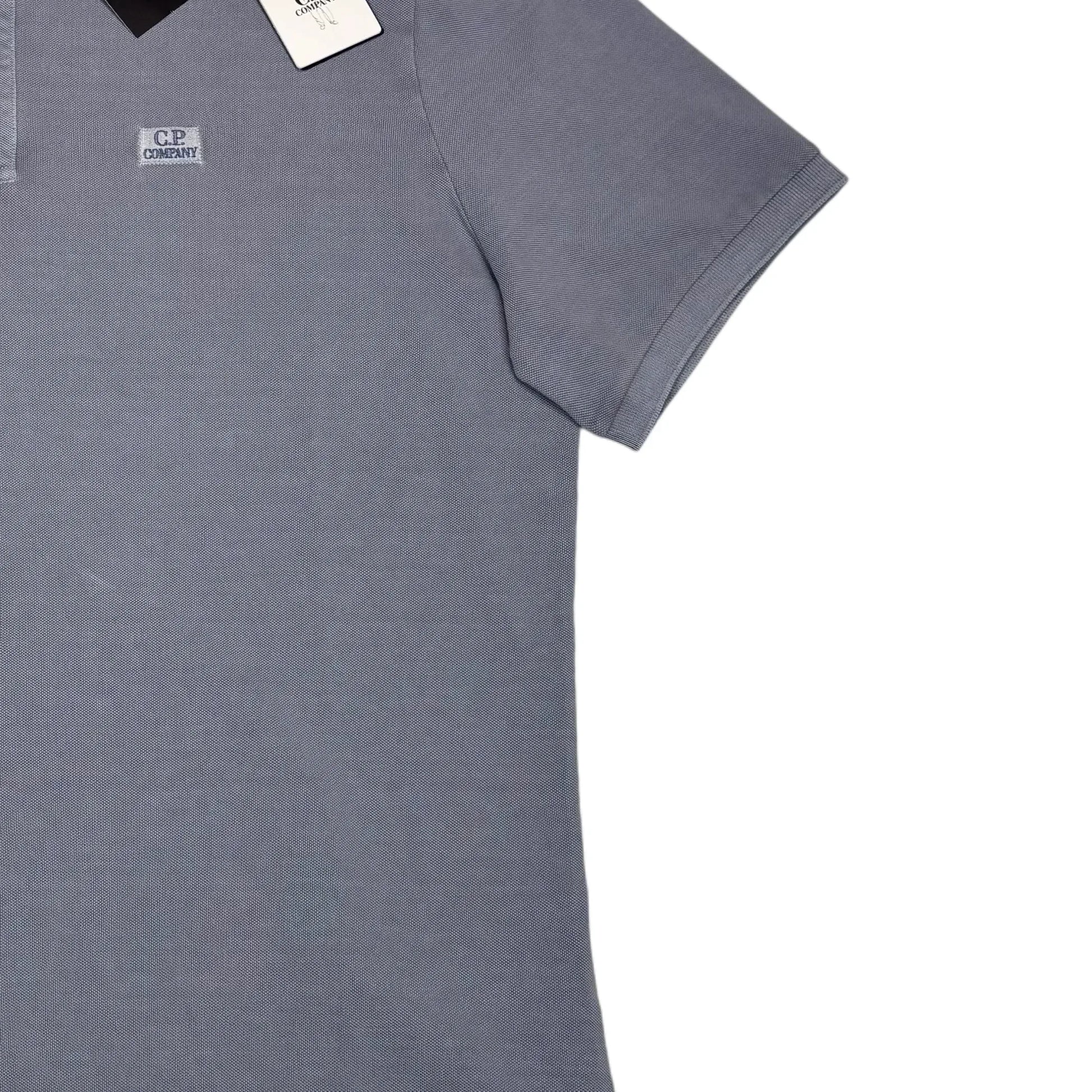 C.p. Company Light Blue Polo Shirt