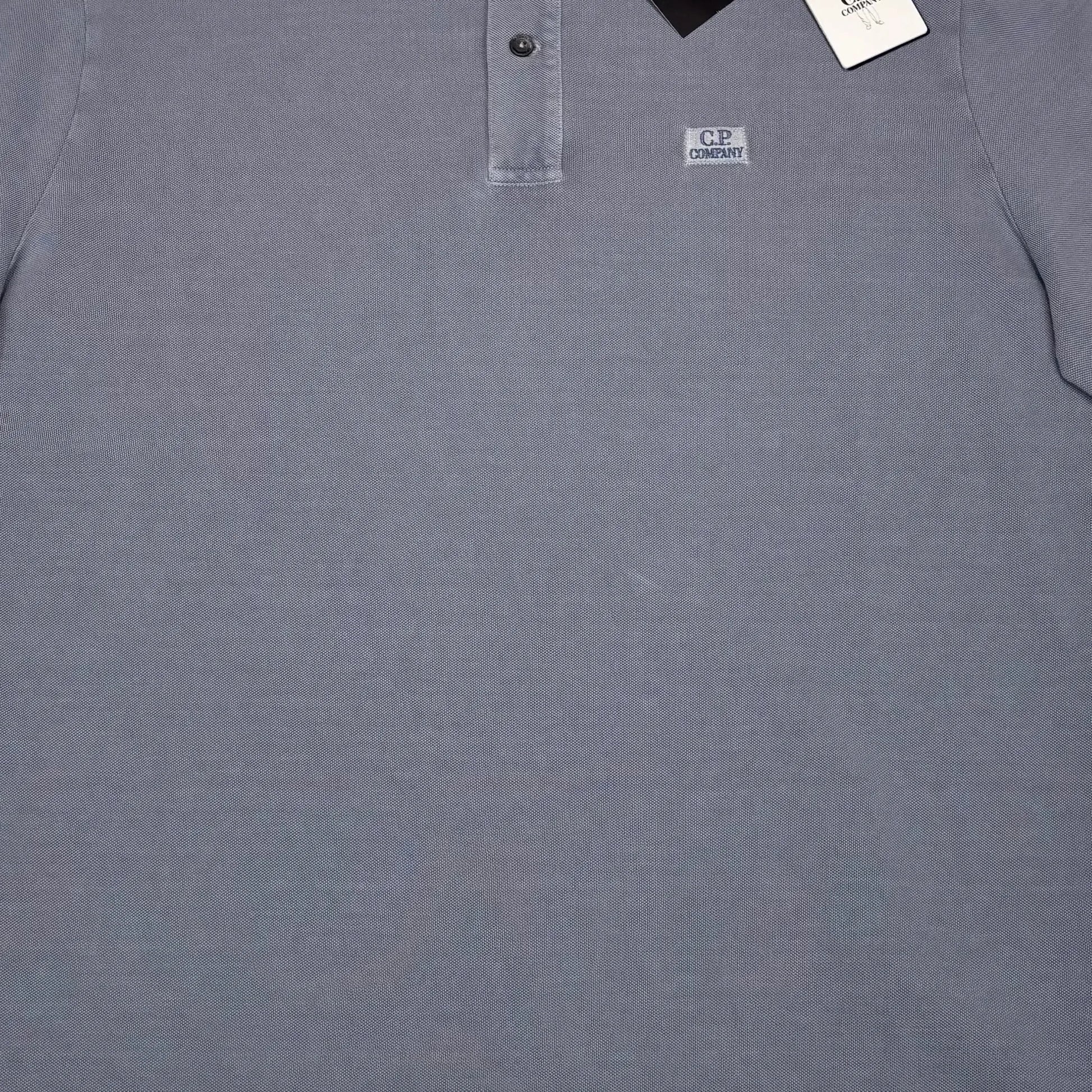 C.p. Company Light Blue Polo Shirt