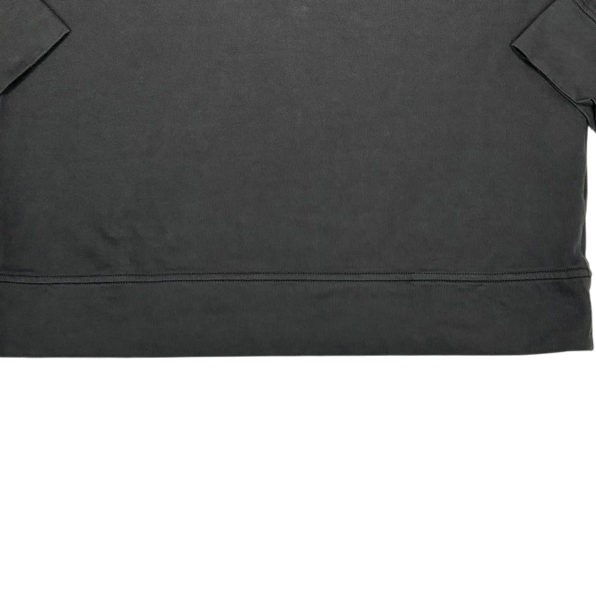 Stone Island Grey Compass Patch Breathable Crewneck Jumper