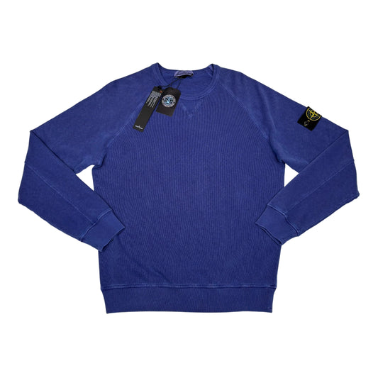Stone Island Purple Crewneck Sweatshirt