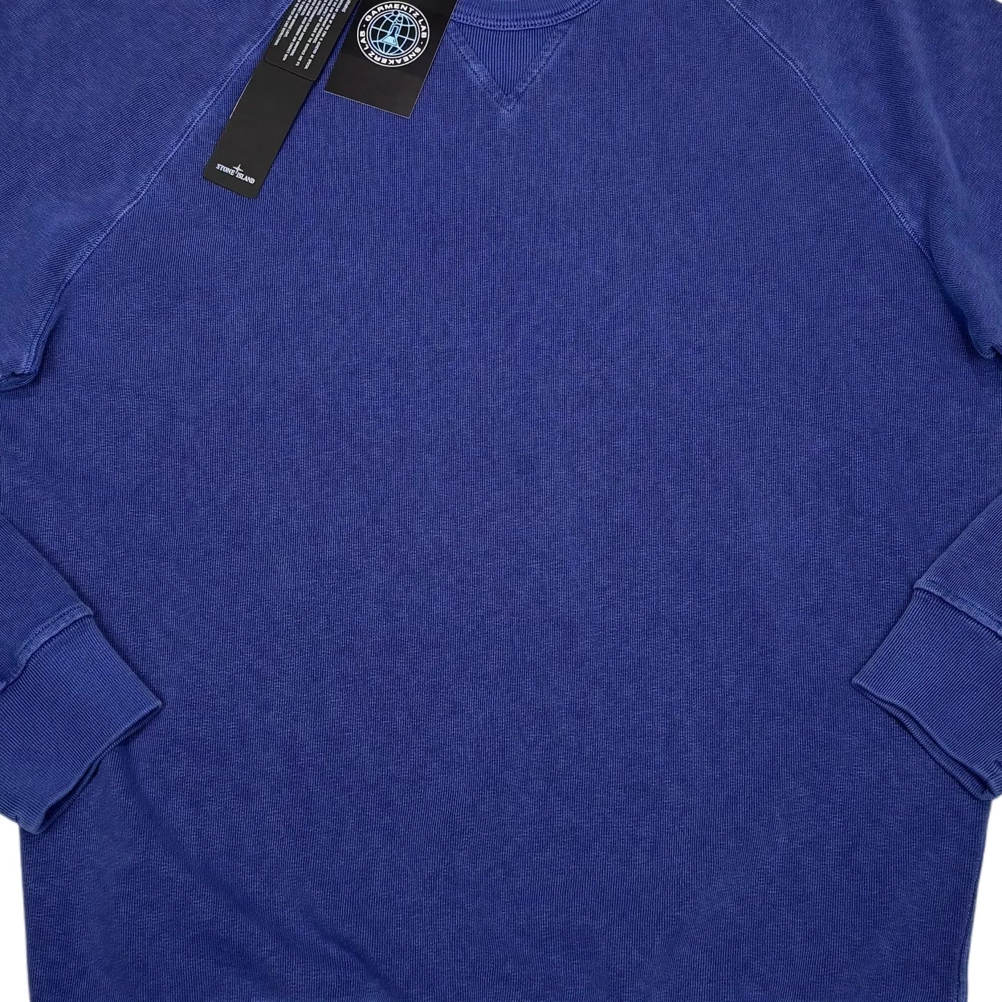 Stone Island Purple Crewneck Sweatshirt
