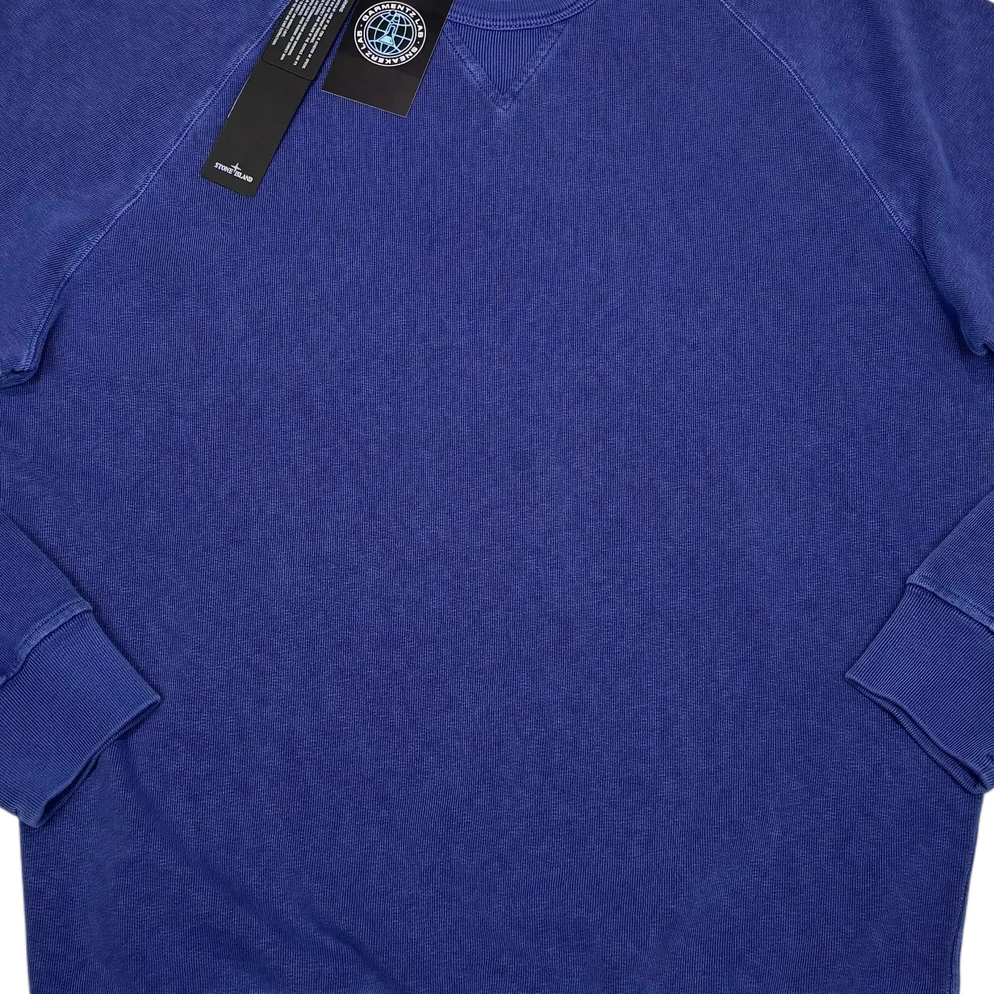 Stone Island Purple Crewneck Sweatshirt
