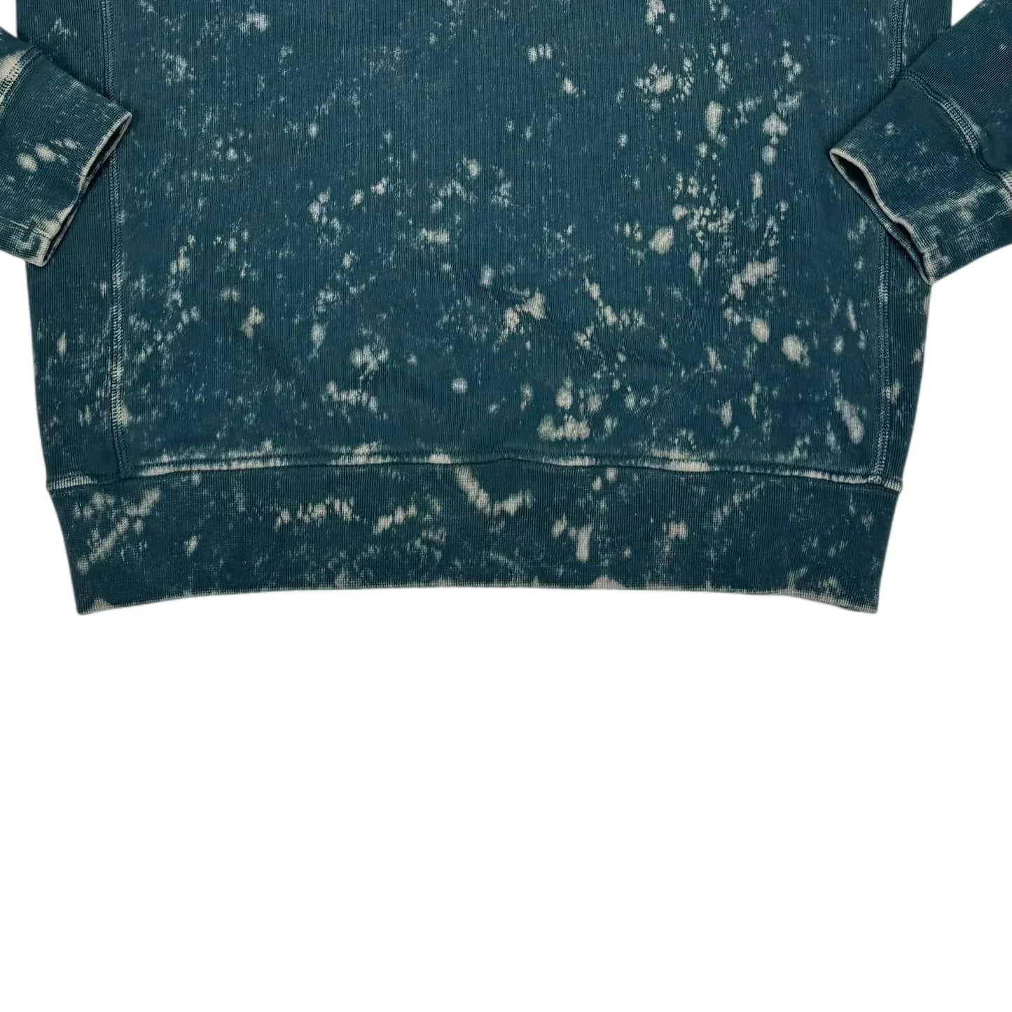 Stone Island Blue Acid Wash Crewneck Sweatshirt