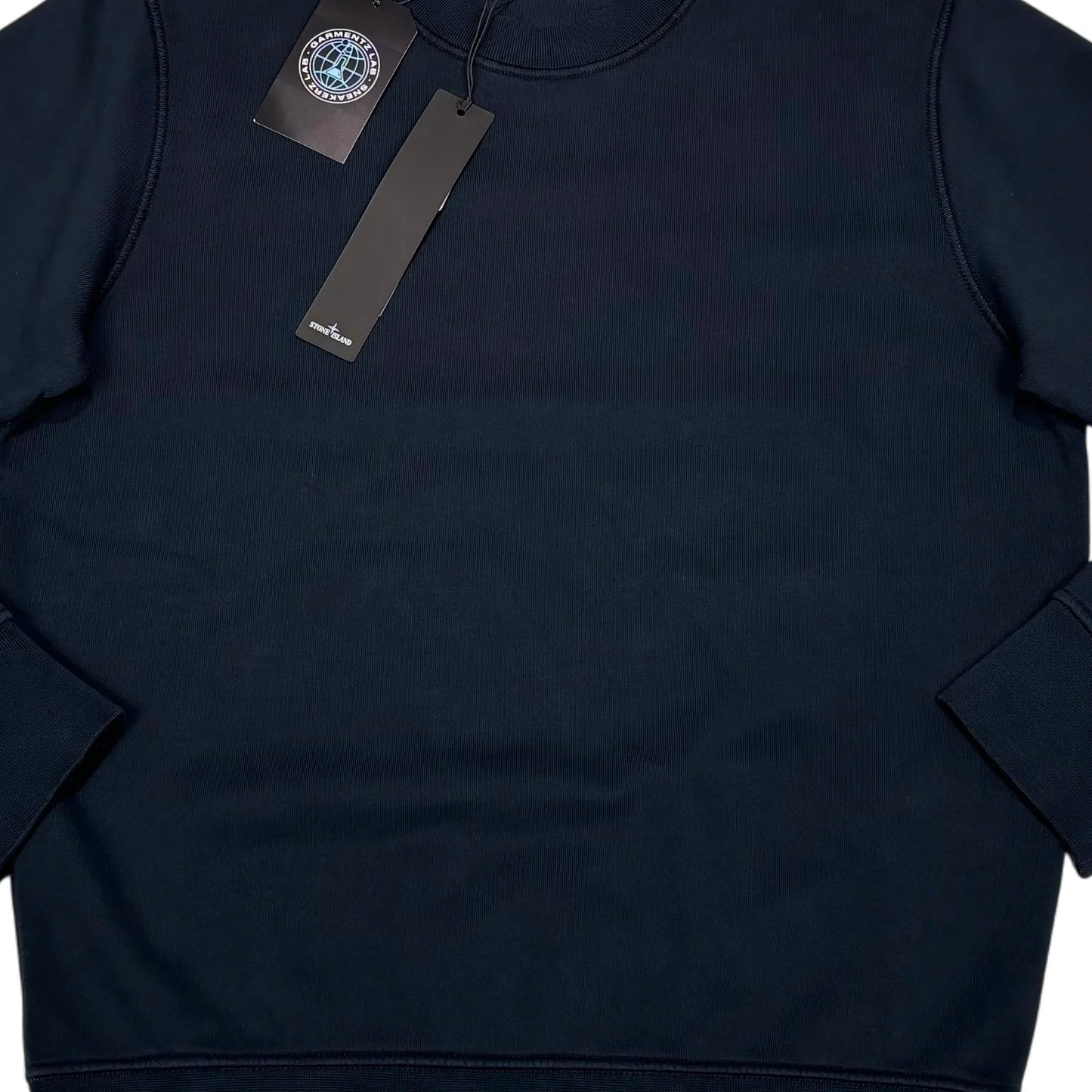 Stone Island Navy Crewneck Sweatshirt