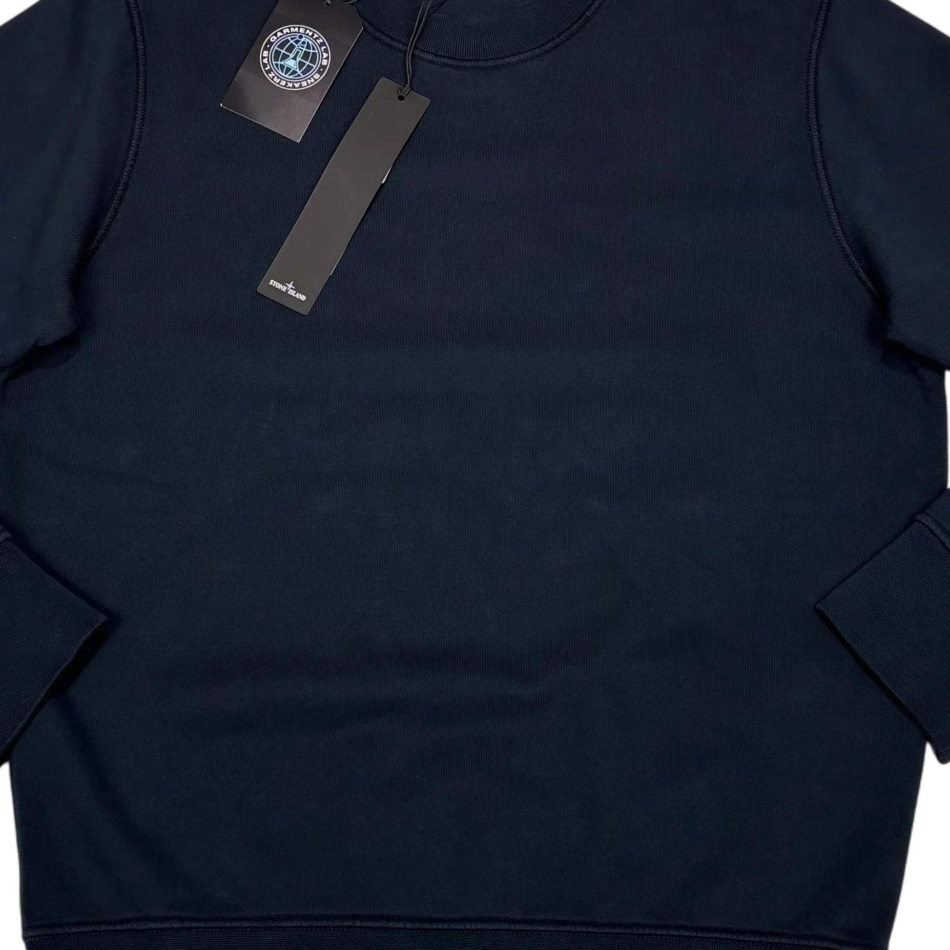 Stone Island Navy Crewneck Sweatshirt