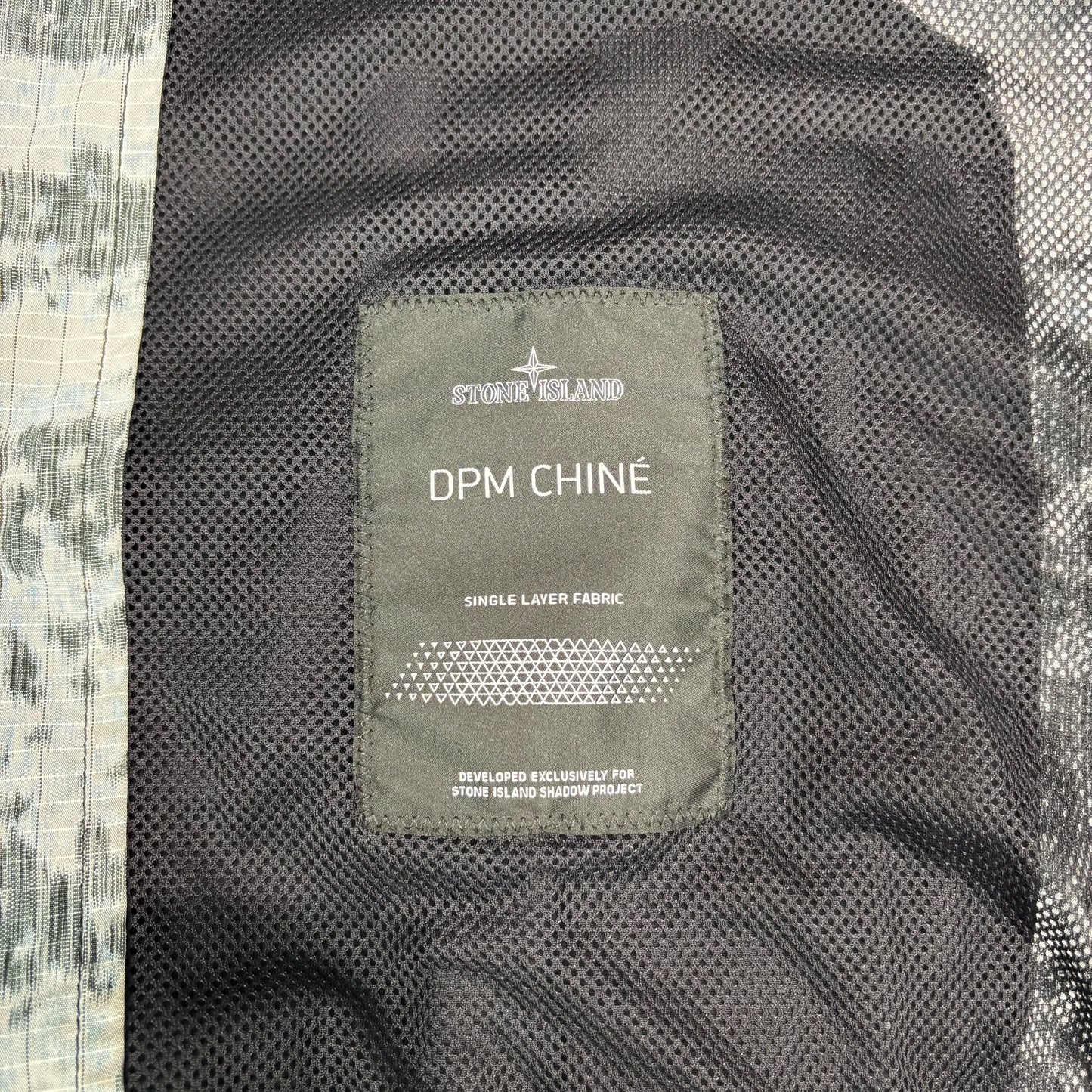Stone Island Gray Shadow Project DPM Chime Bomber Jacket