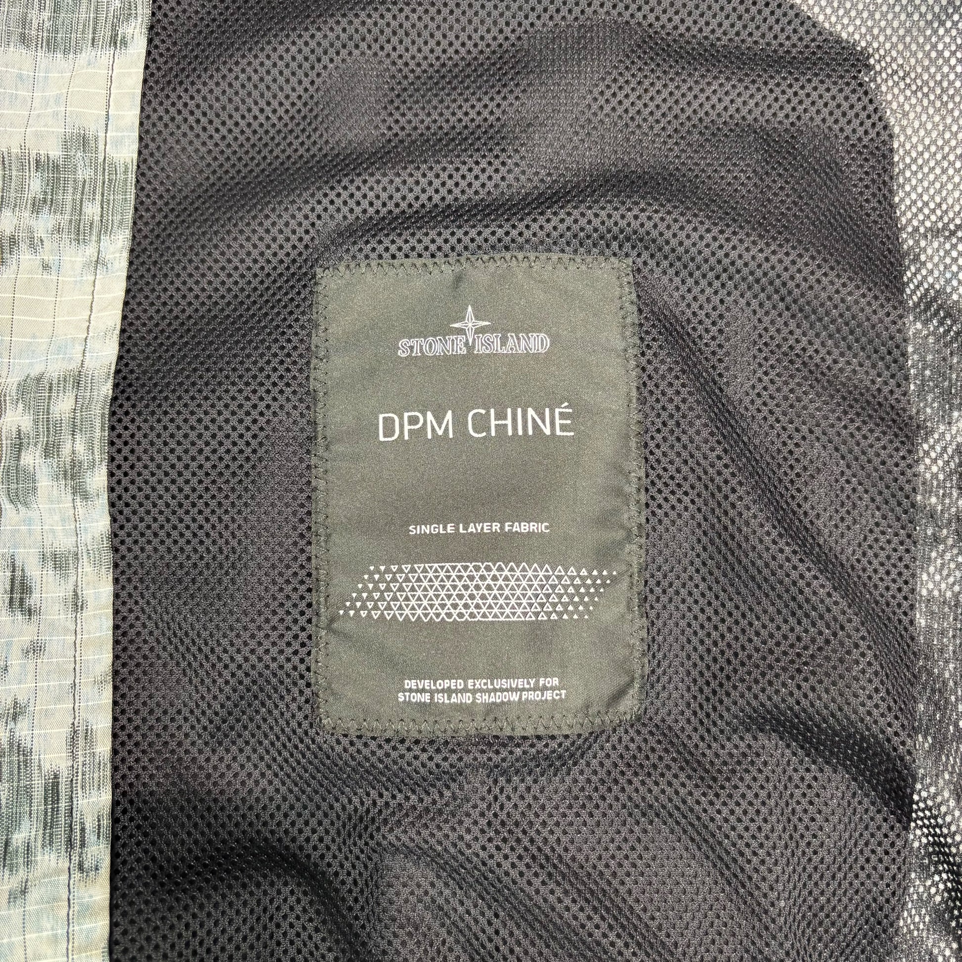 Stone Island Gray Shadow Project DPM Chime Bomber Jacket