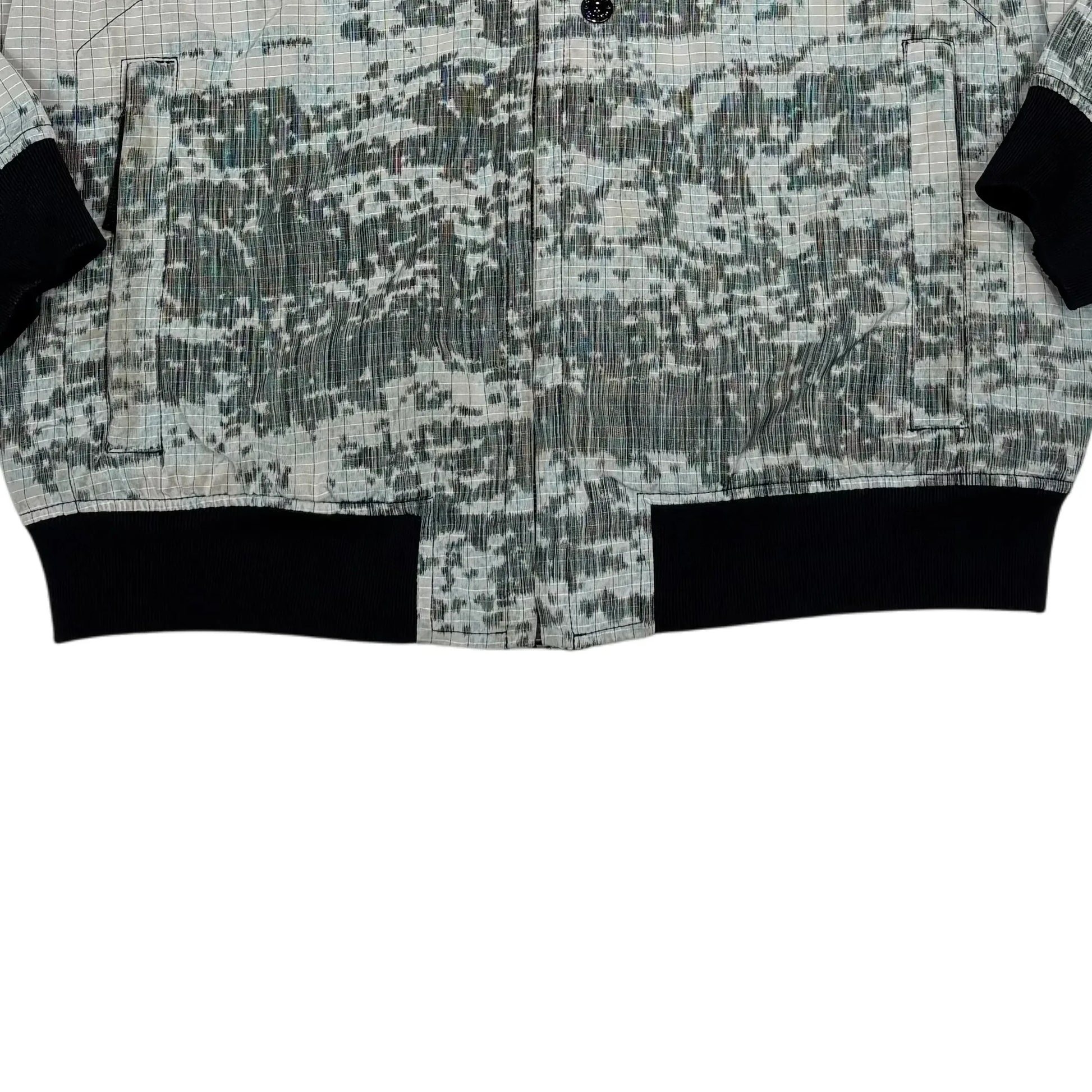 Stone Island Gray Shadow Project DPM Chime Bomber Jacket