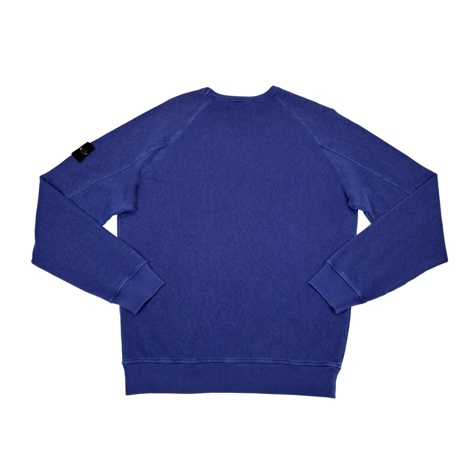Stone Island Purple Crewneck Sweatshirt